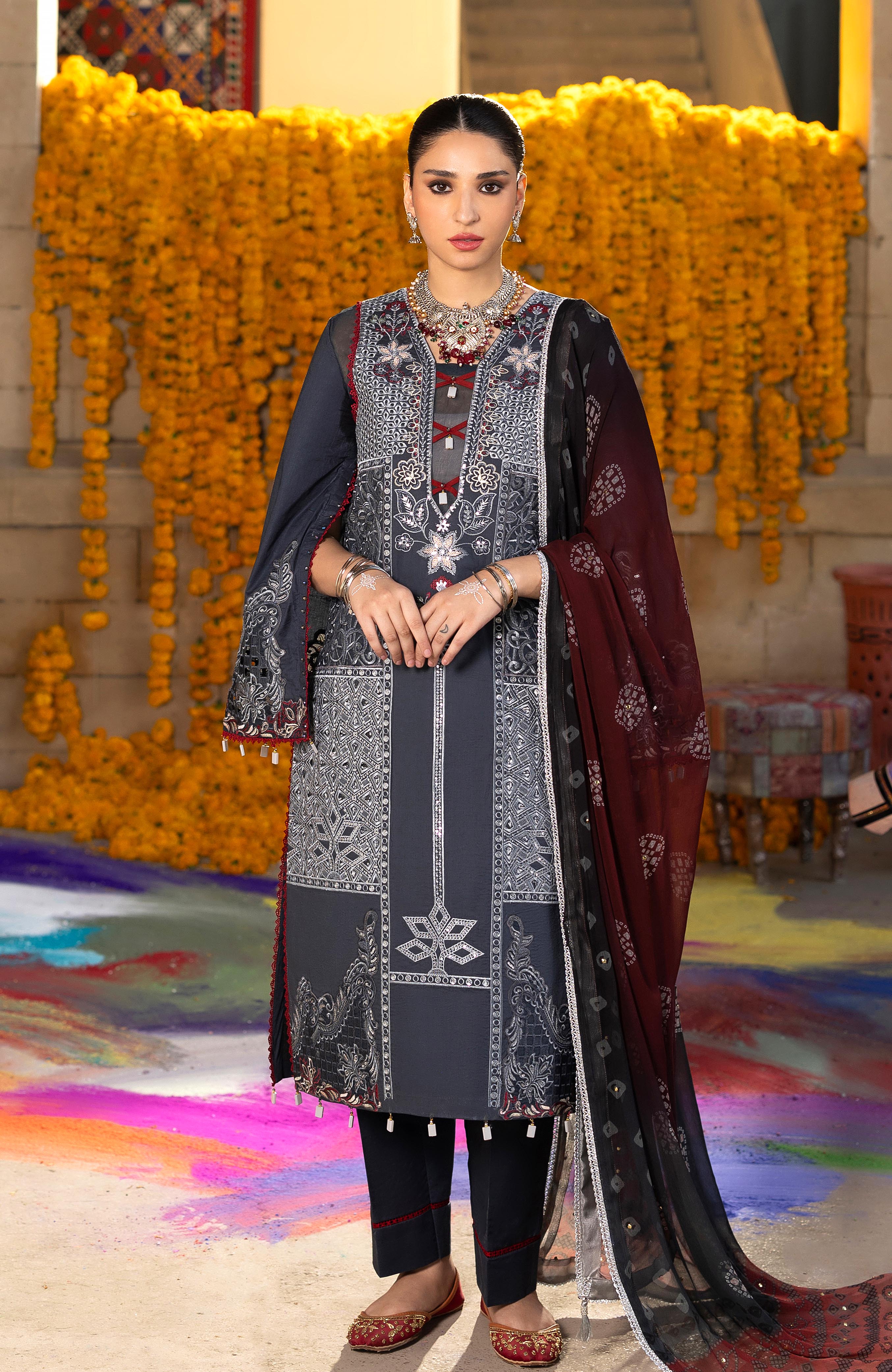Bandhani Lawn - The Tales of Jaipur – BTJ-26-10