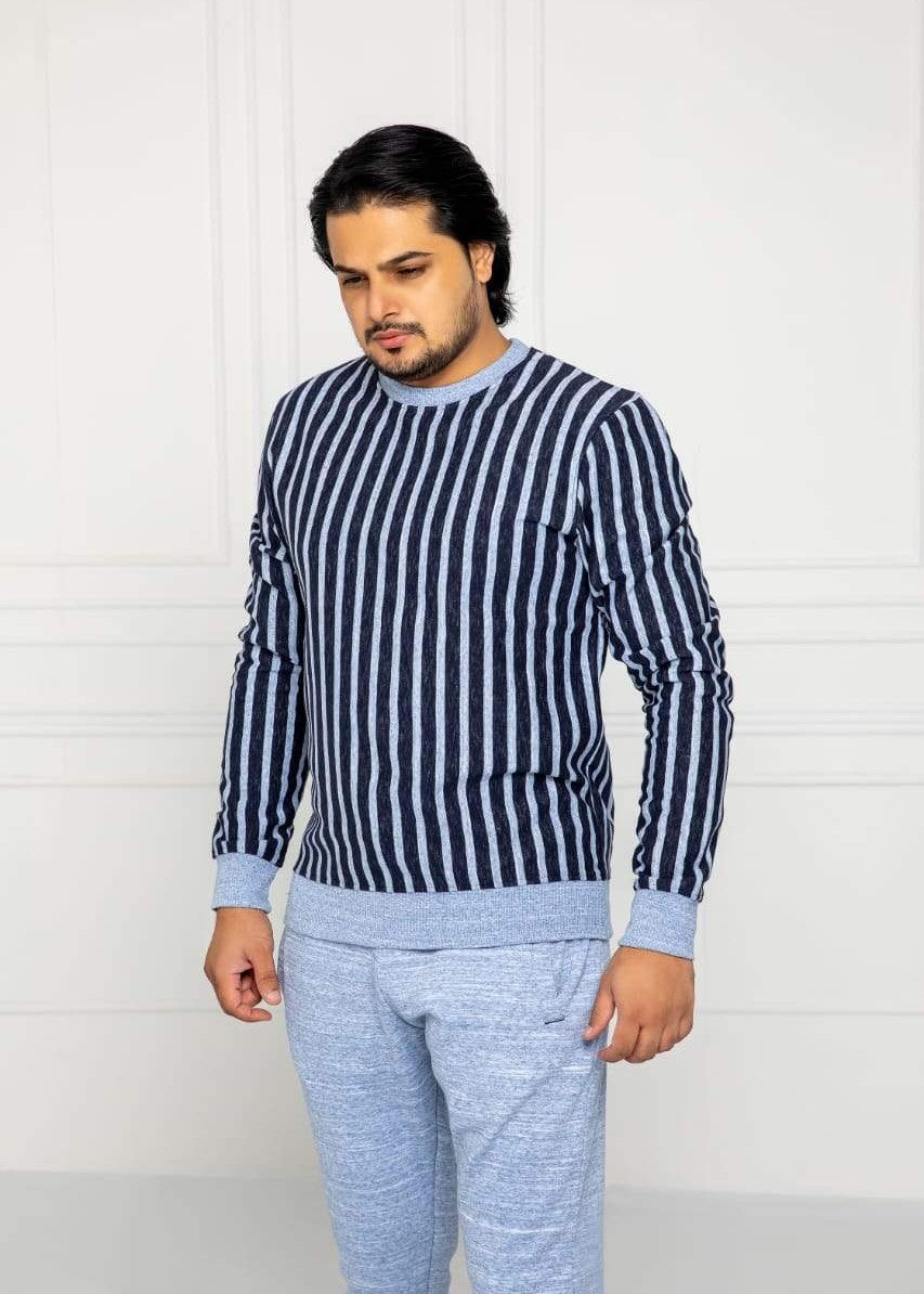 single jersey knit Sweatshirt in Grey