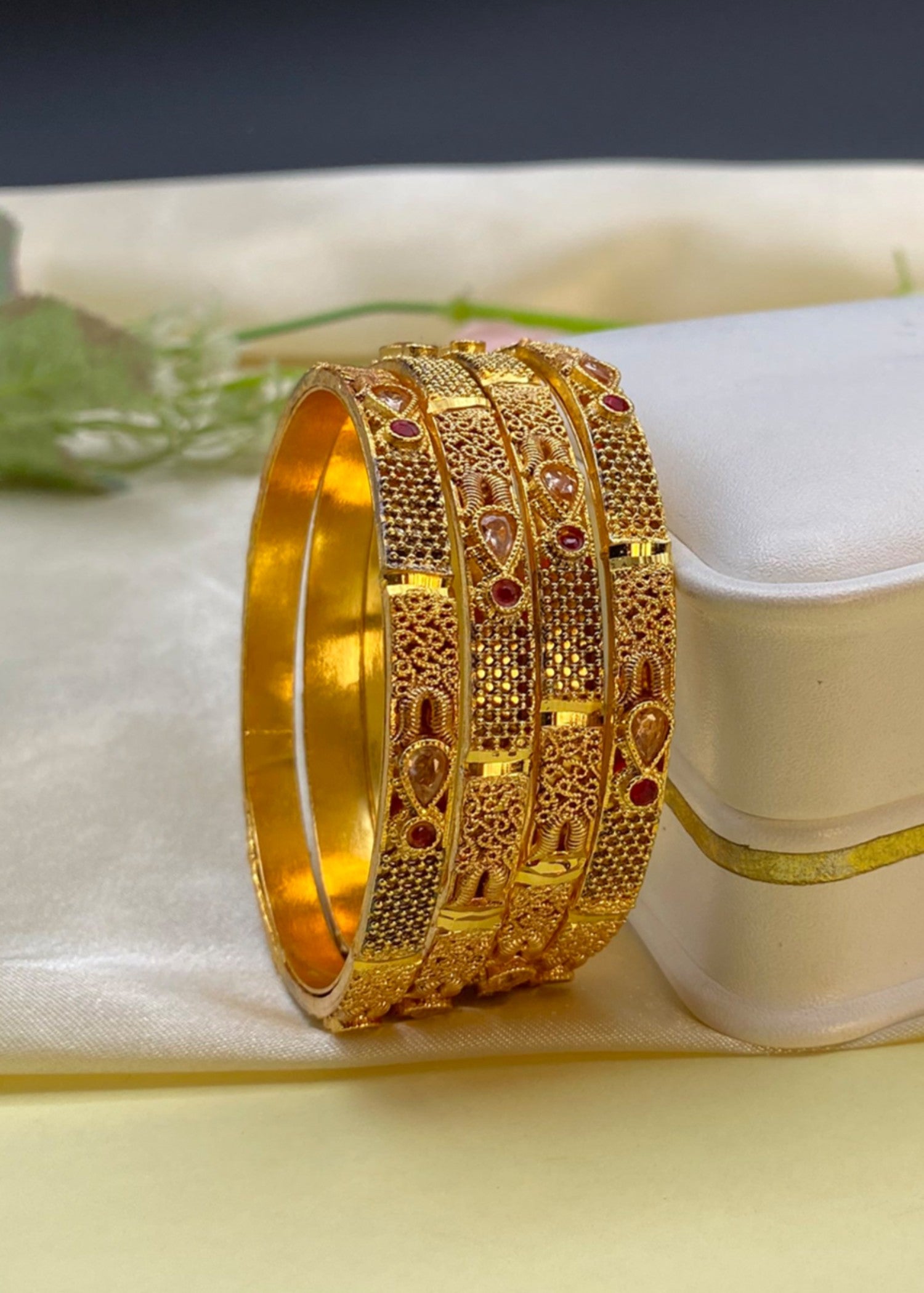 Bangles in Multi Color by - Trendy Women Bangles PZI4605