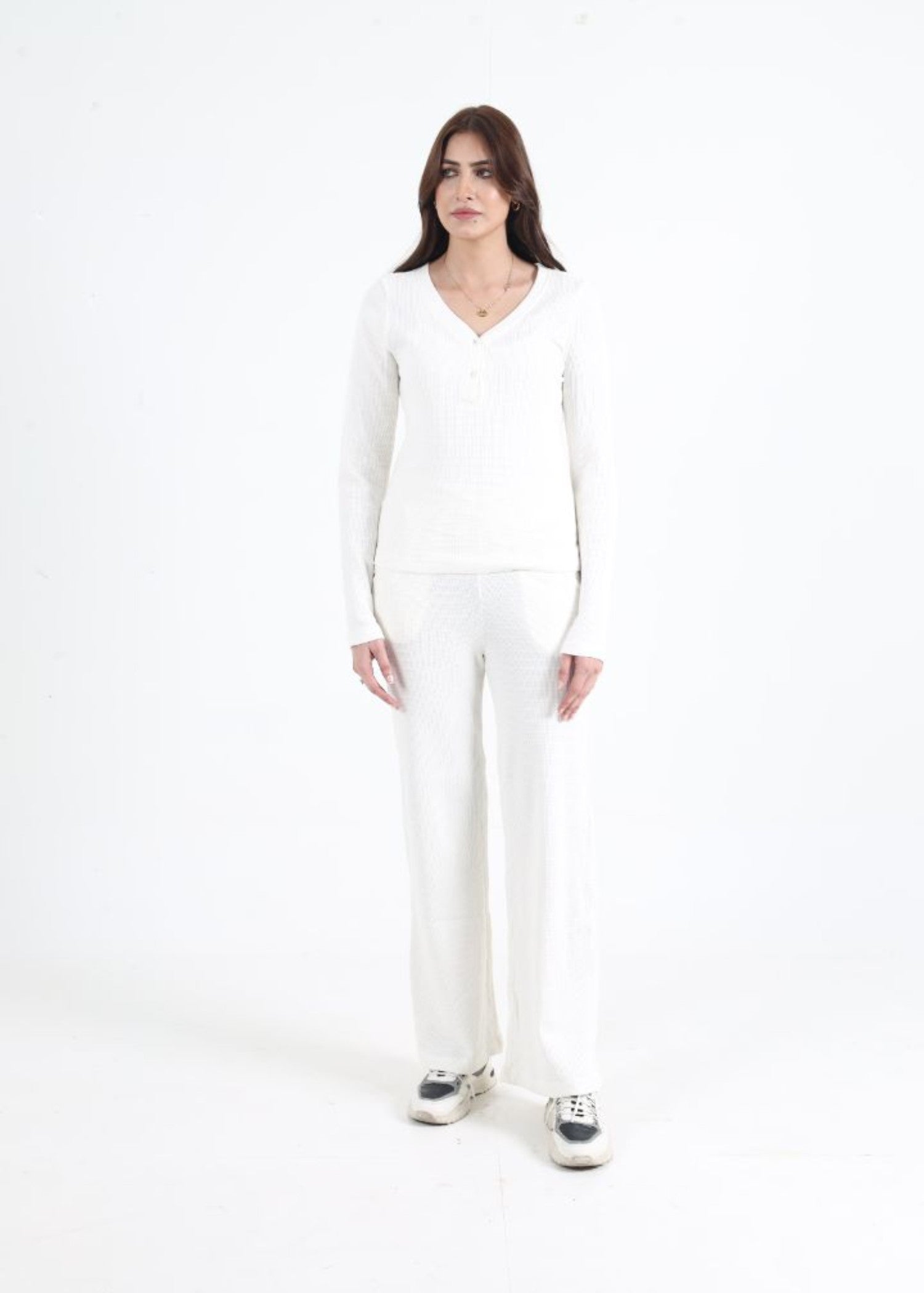 cotton Co Ord Sets in Ivory