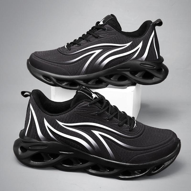 Men's Sports Mesh Shoes Red Coconut Running Shoes High-quality Athietic Sneakers