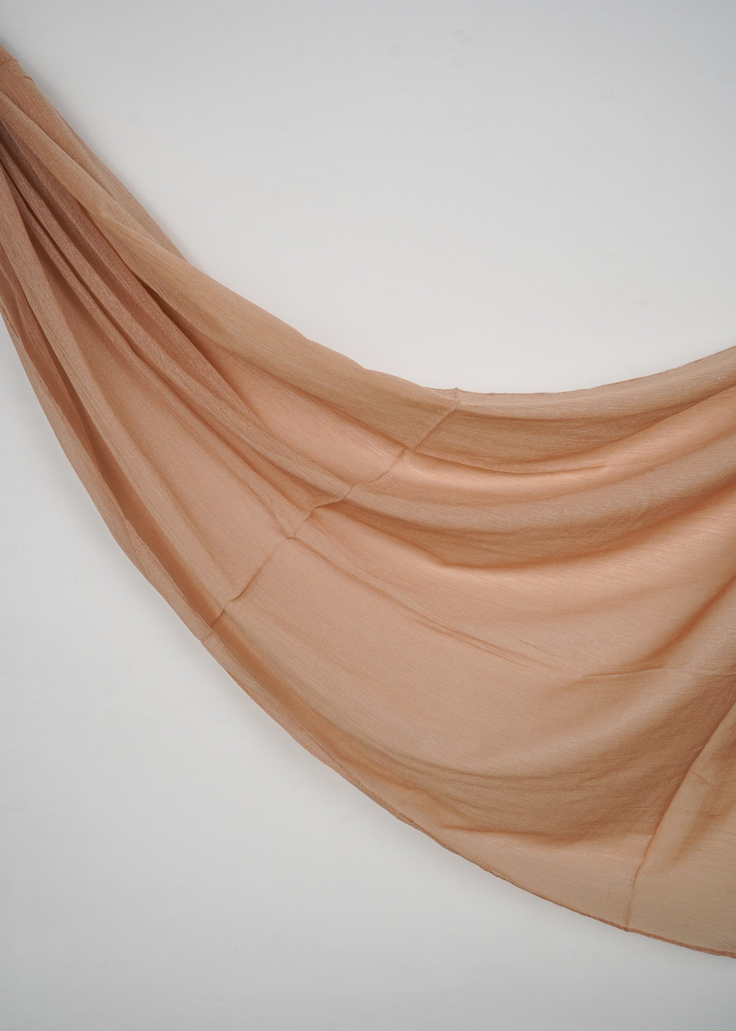 chiffon Hijab in Earth brown
