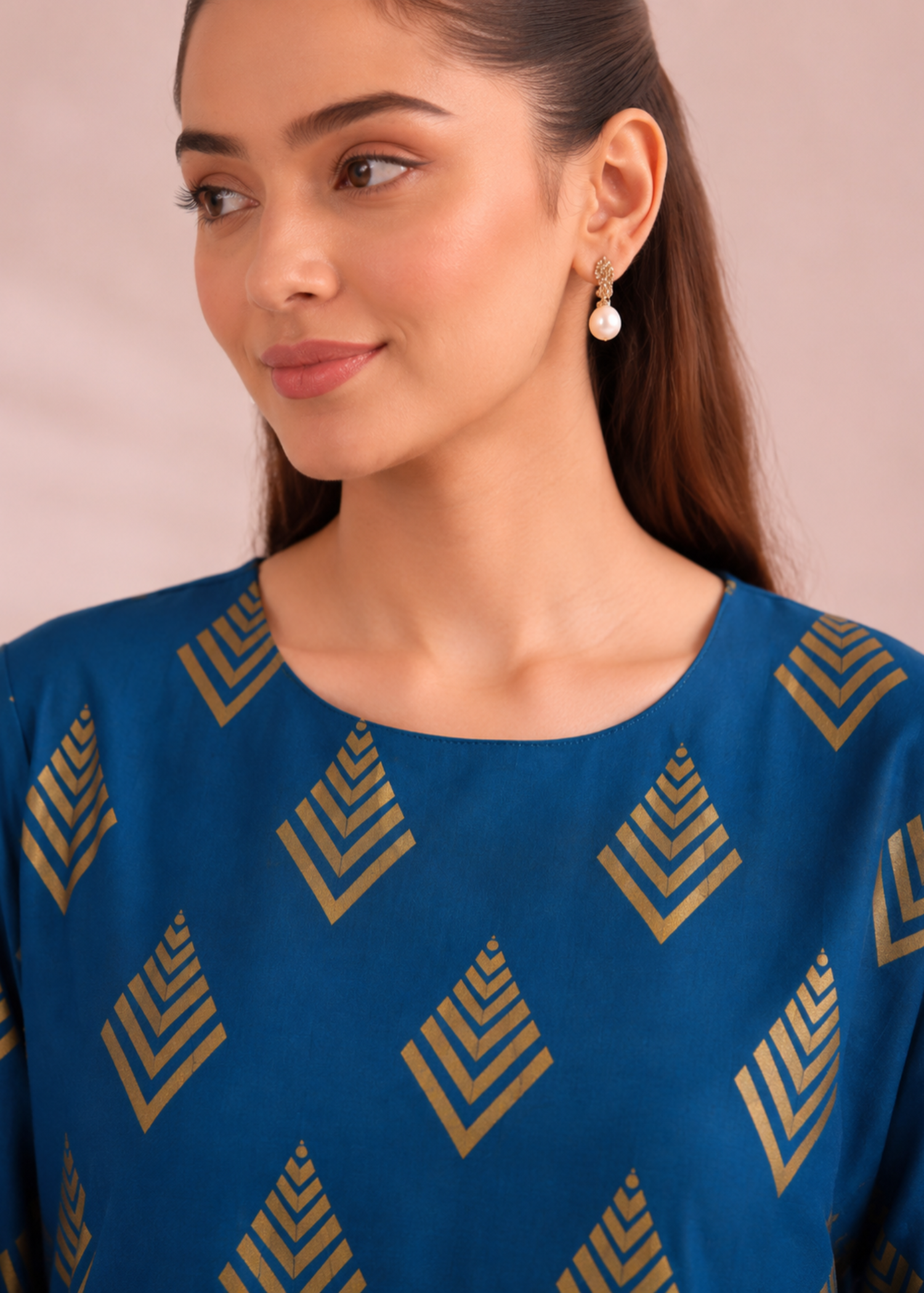 linen Co Ord Sets in Steel teal