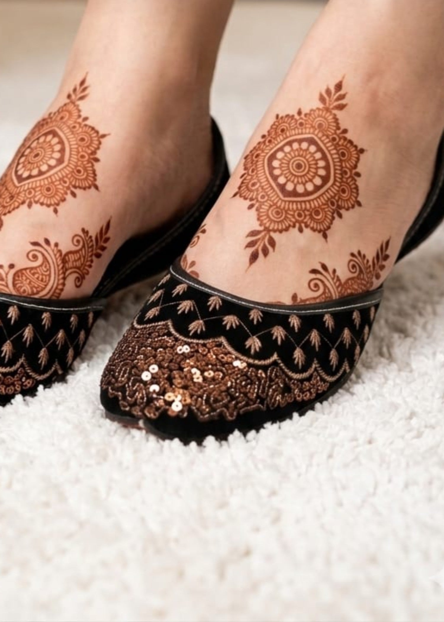 Khussa in Black by - High Quality Women Khussa WUT5168