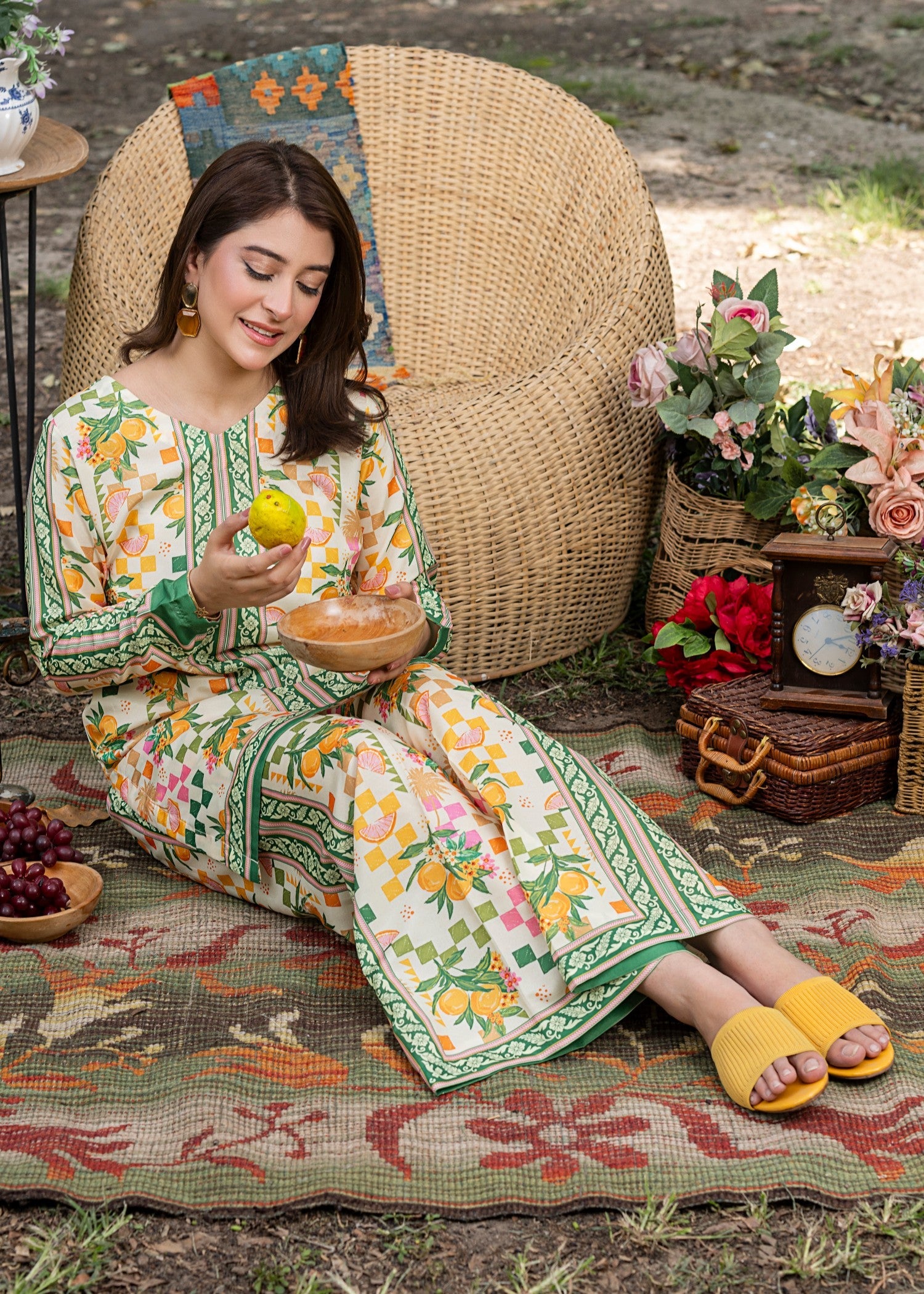 cotton silk Co Ord Sets in Multi