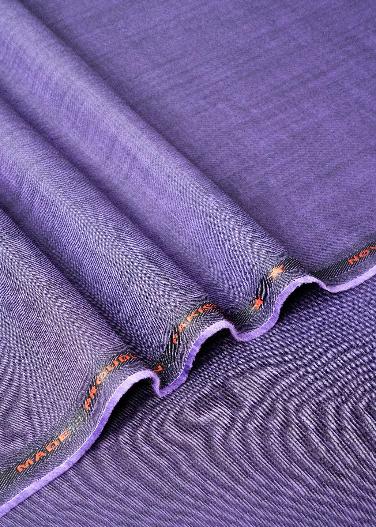cotton Unstitched in Electric purple