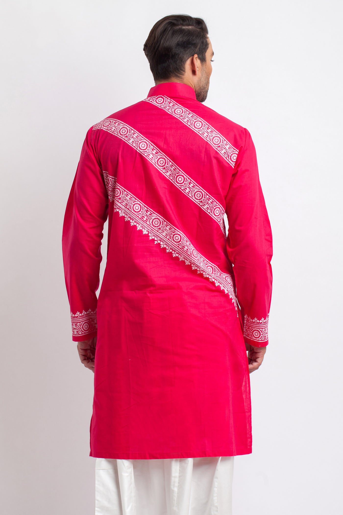 cotton Kurta in Pink
