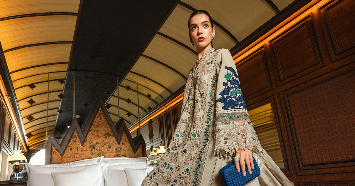 Eid Festive Luxury Lawn – EL26-08