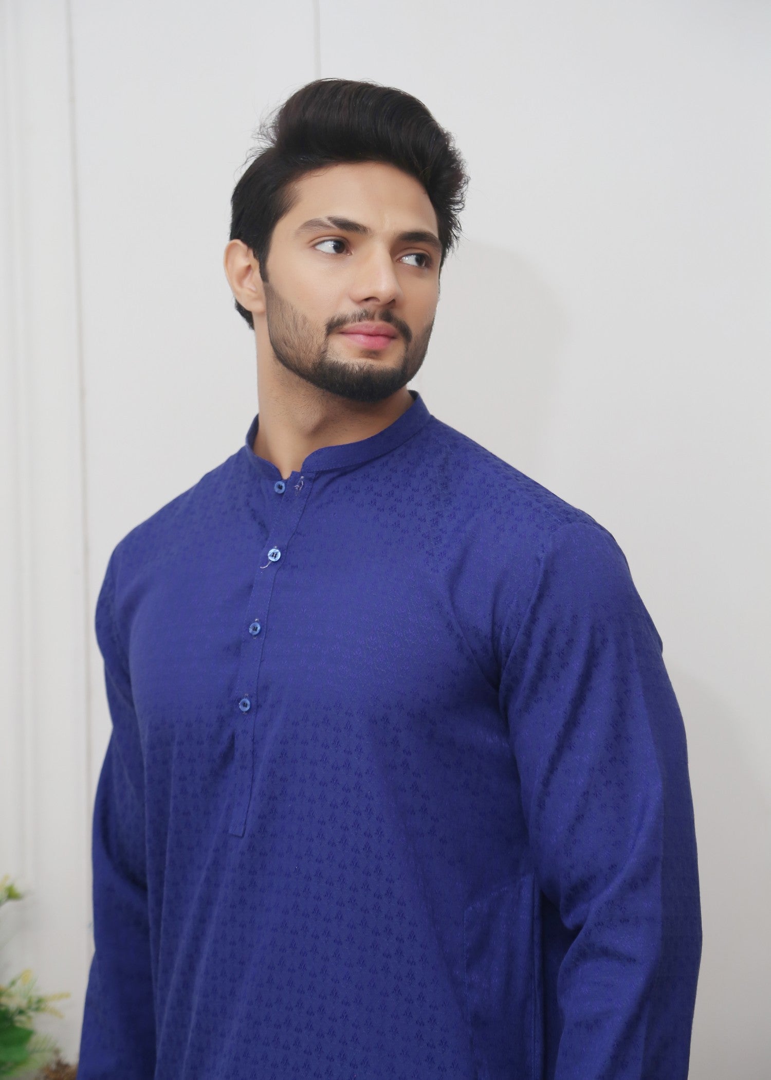 cotton Kurta in Blue