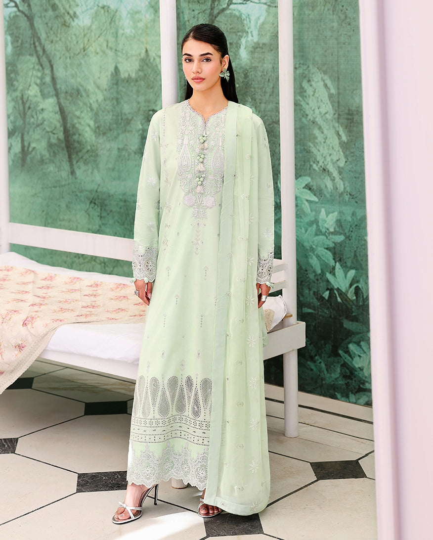 Summer Chikankari Lawn Edit – Serene Dusk