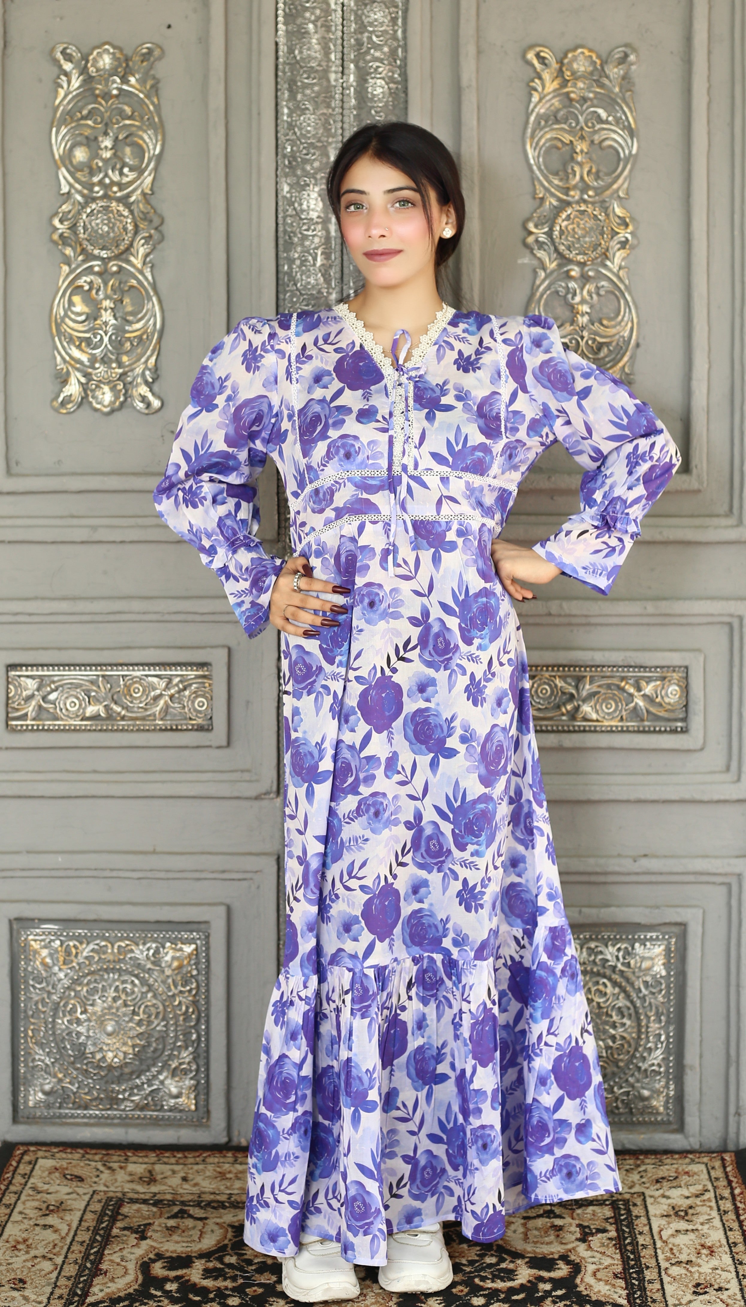 cotton Dress in Multi