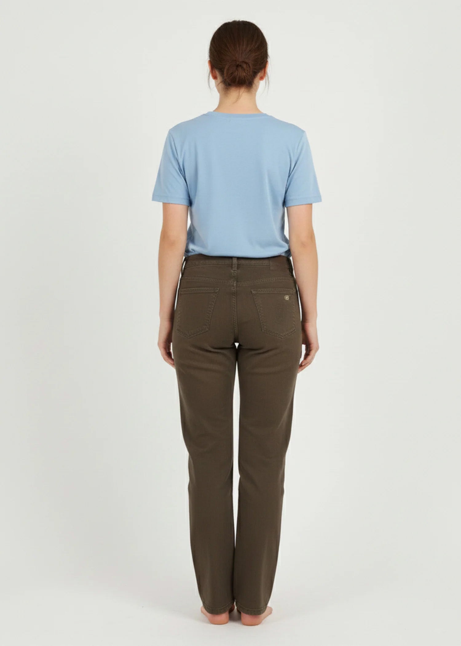 denim Jeans in Dark brown