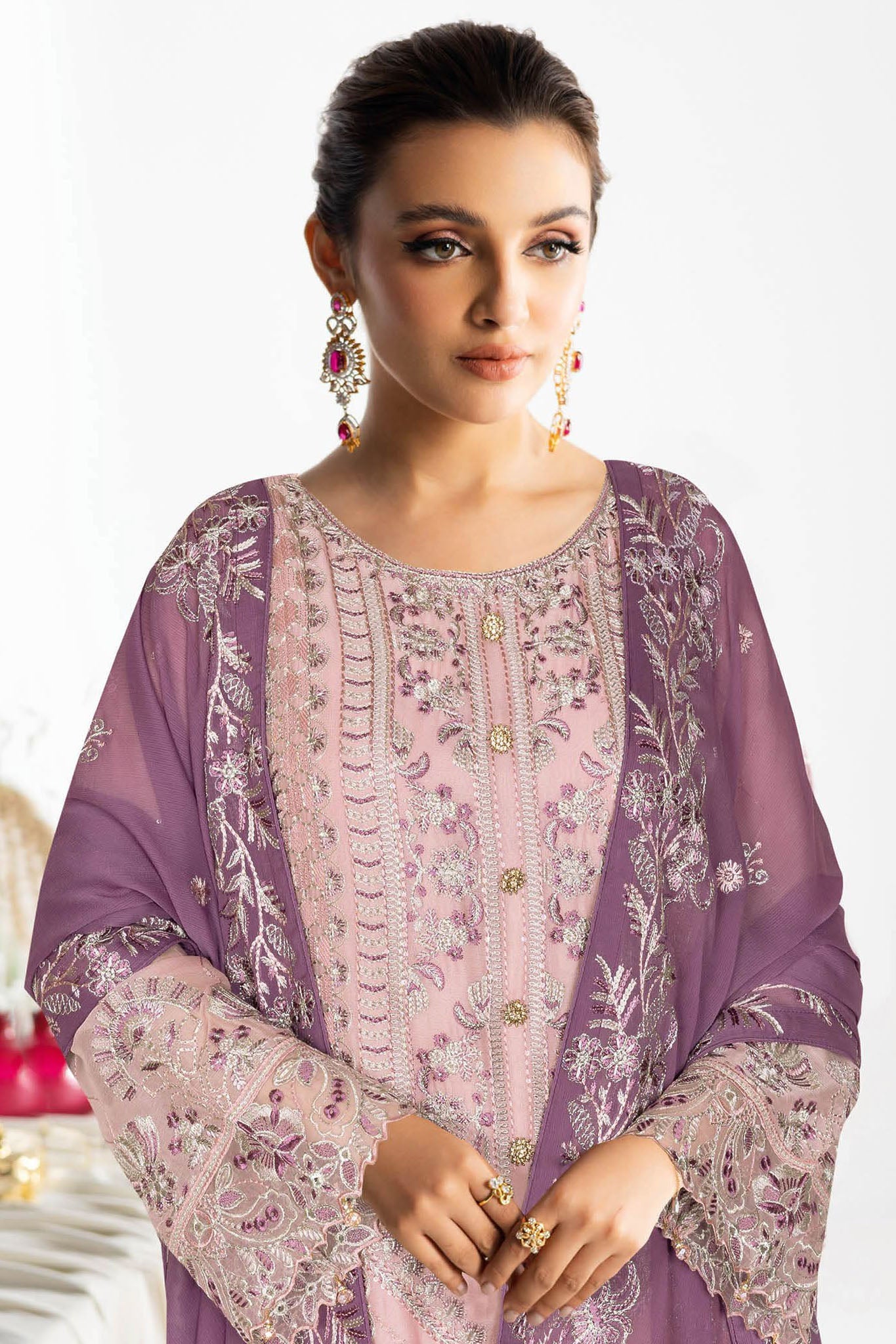 Sangeet Chiffon Formals – B-406