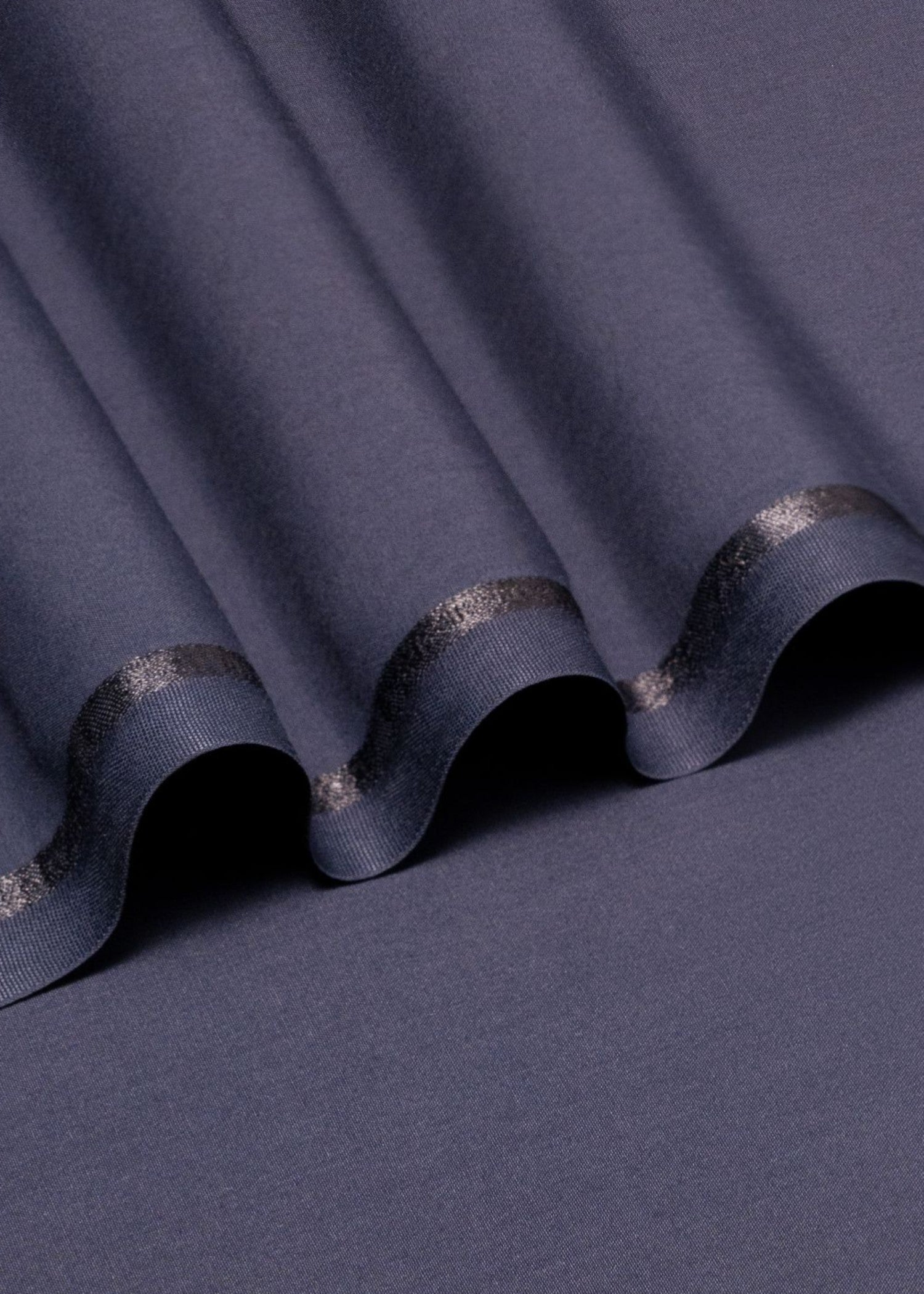 wash & wear Unstitched in Steel blue