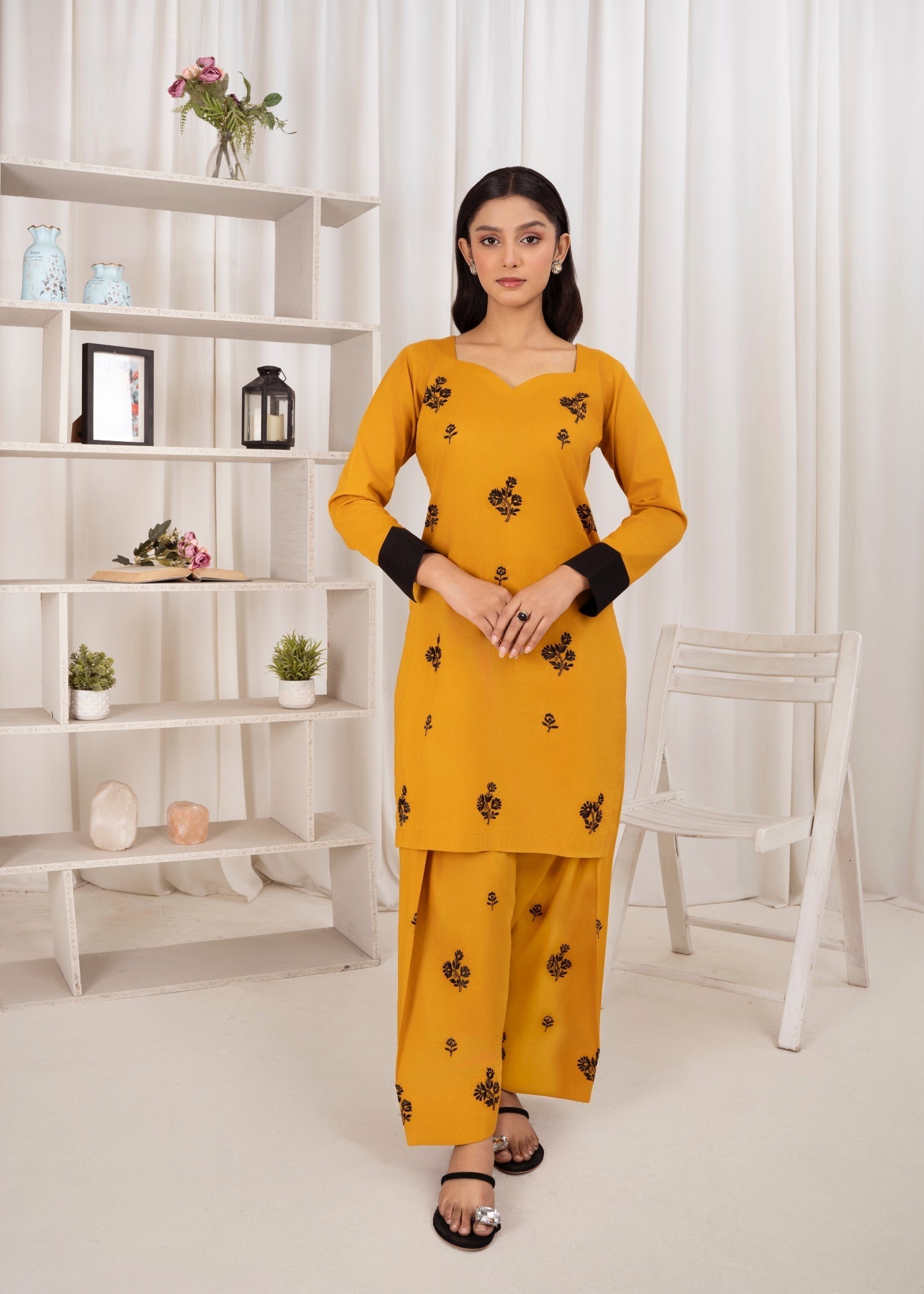 lawn Co Ord Sets in Goldenrod
