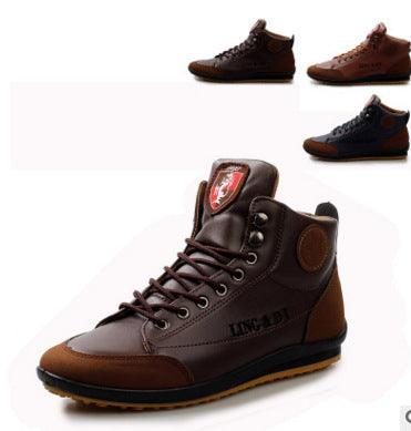 Casual light and comfortable men's peas shoes