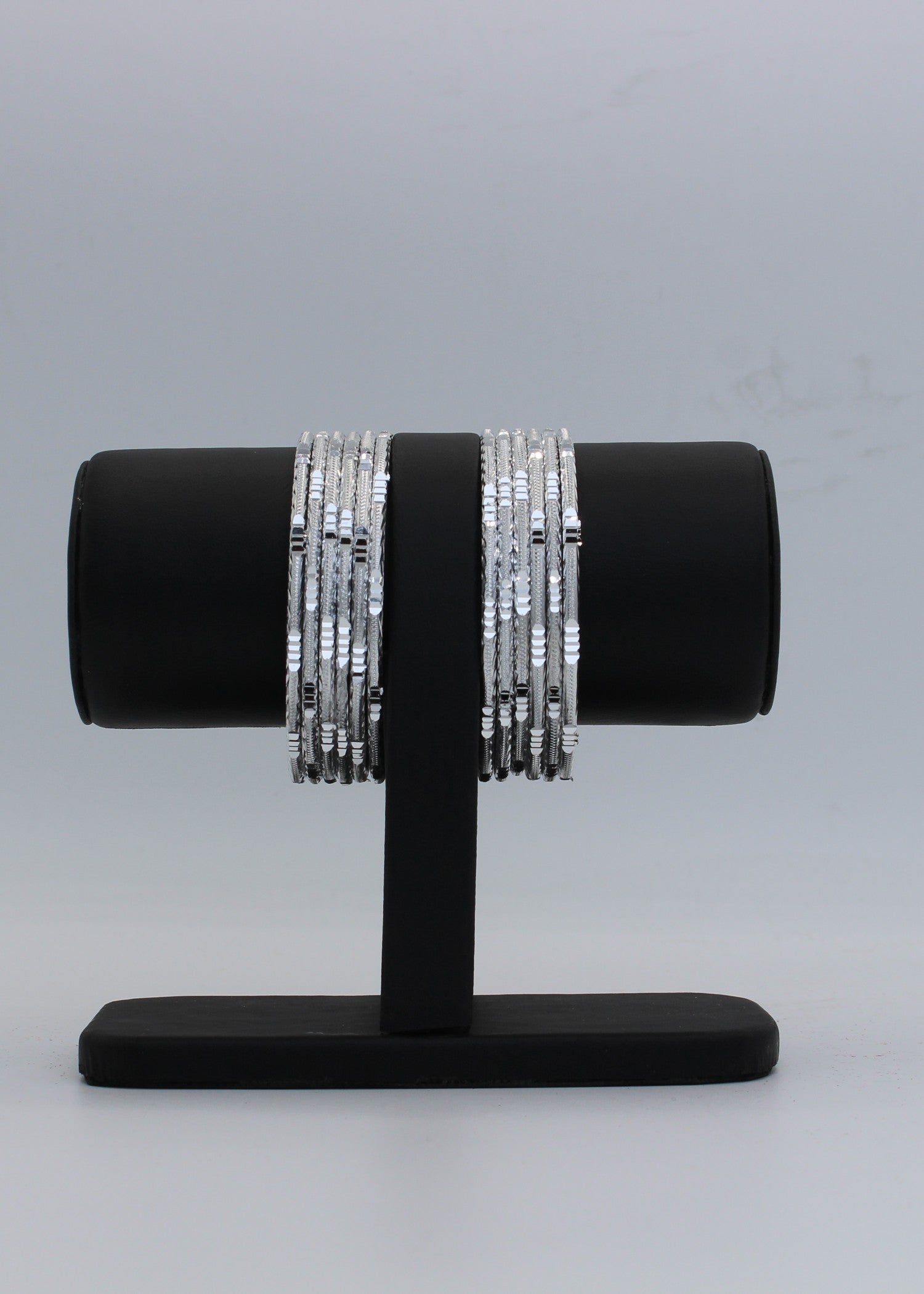 Bangles in Silver Color by - Trendy Women Bangles KMX9712