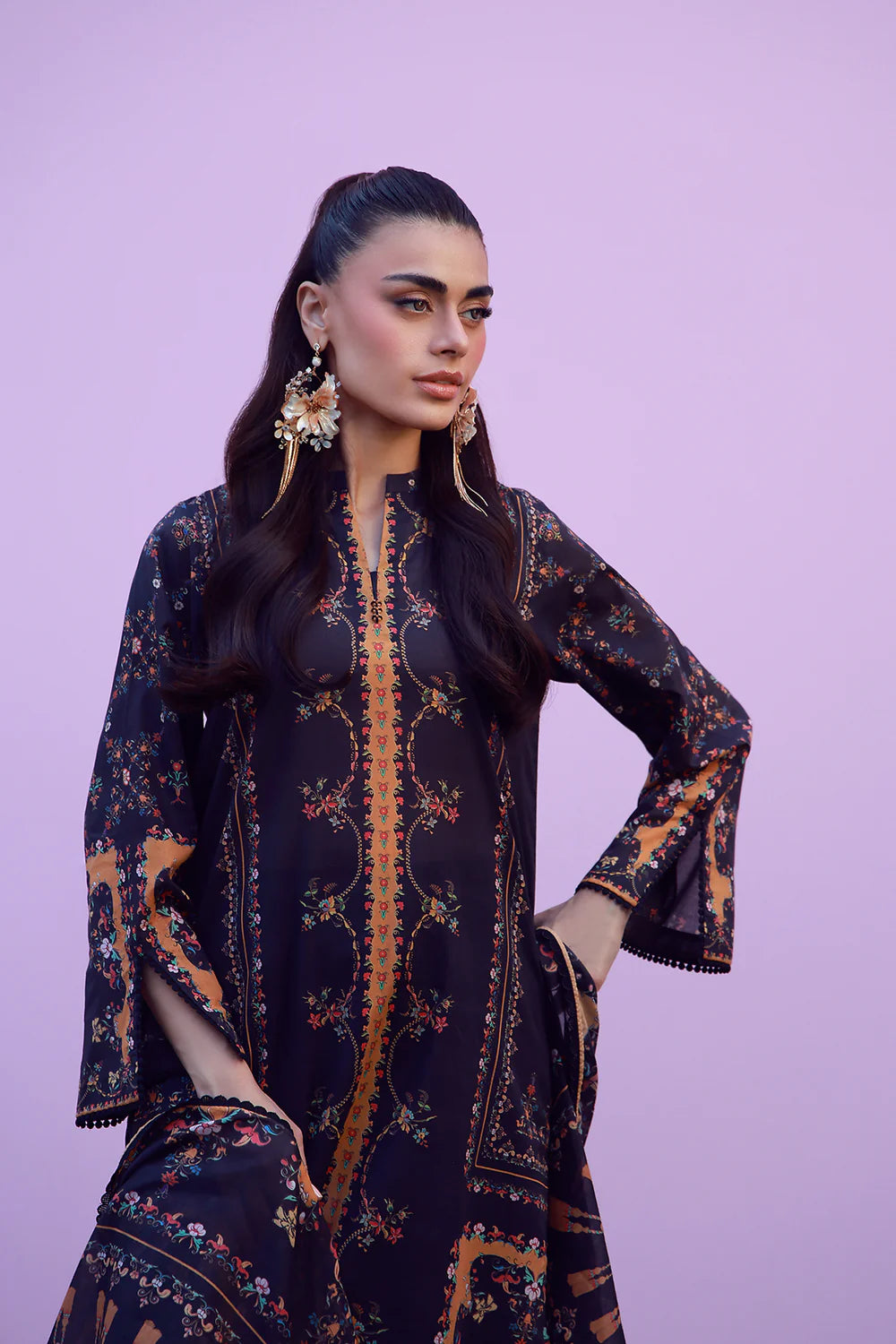 Mirha Lawn – Midnight Jardin