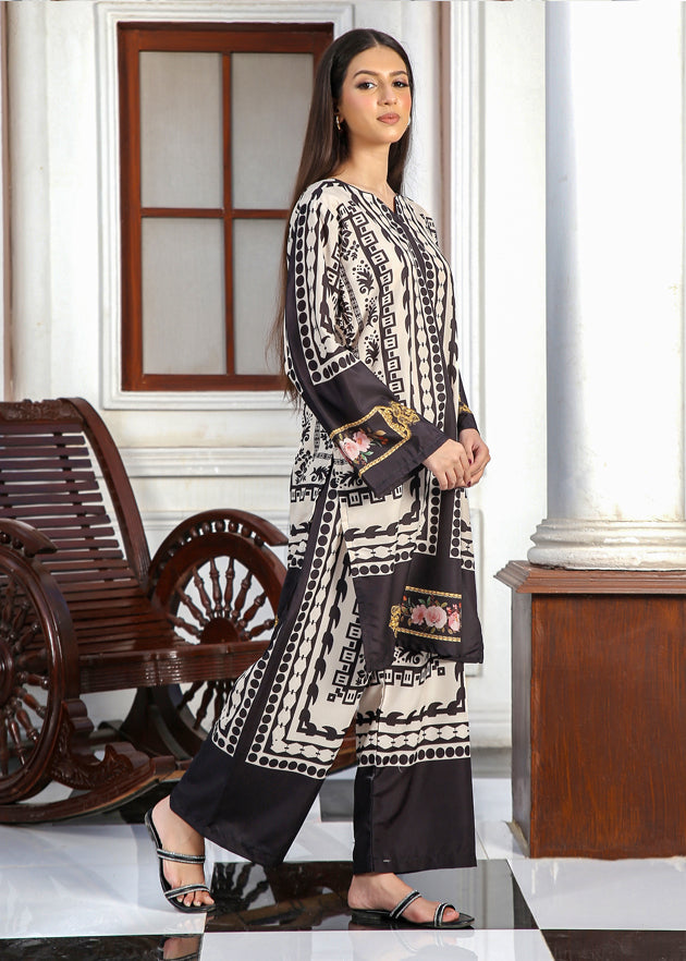 blended khaddar Co Ord Sets in Black