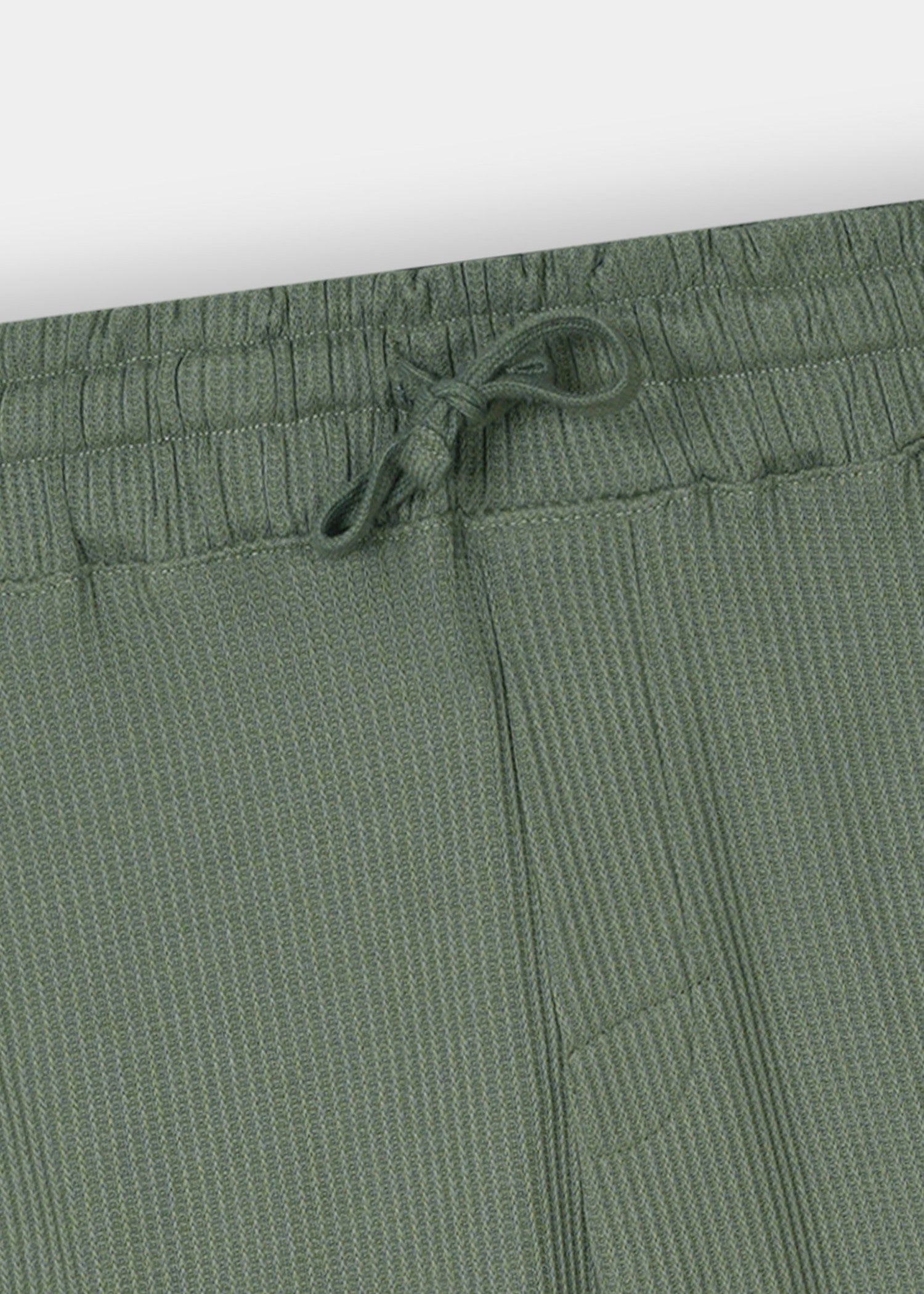 pure cotton Shorts in Olive green
