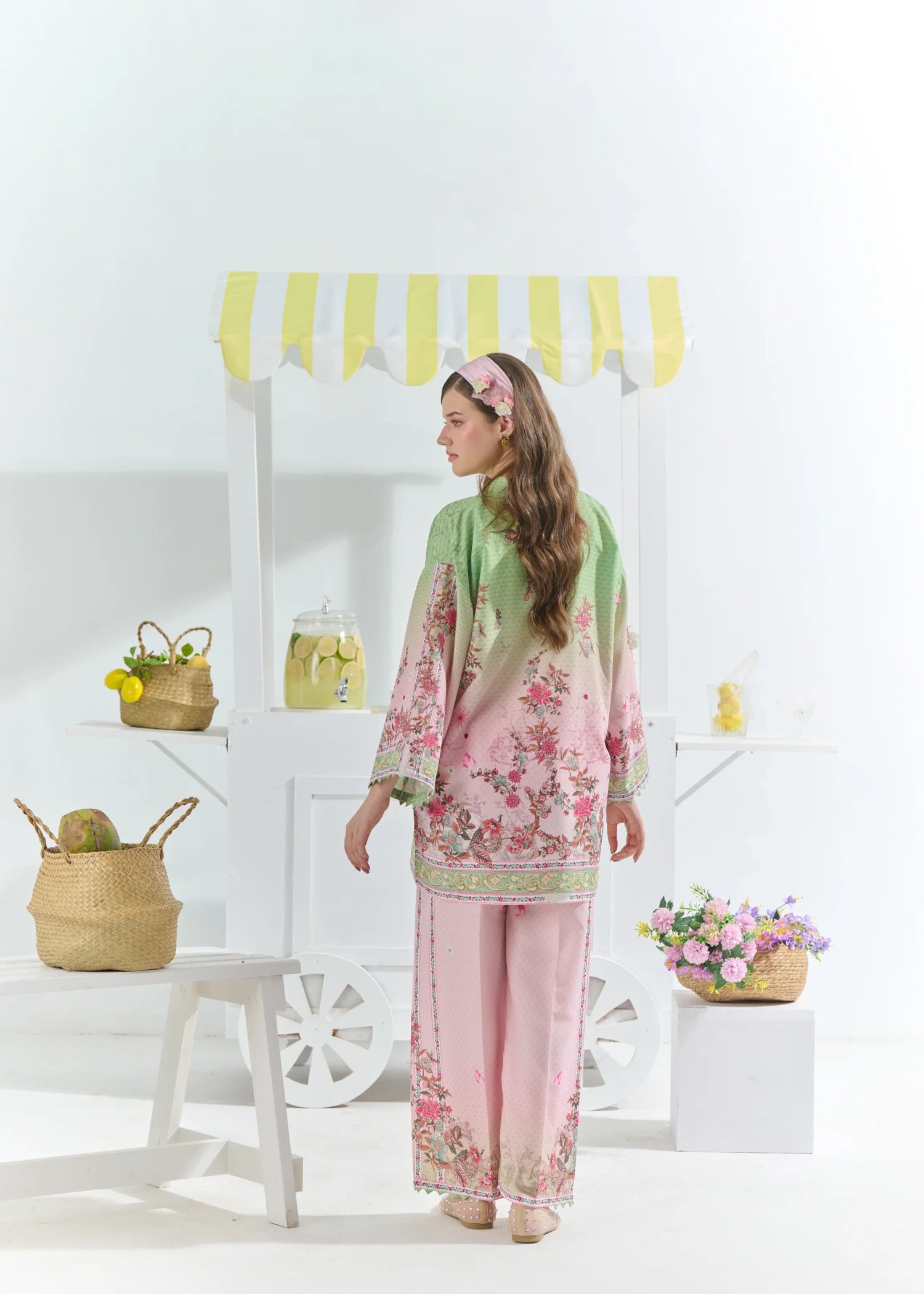 raw silk Co Ord Sets in Multi