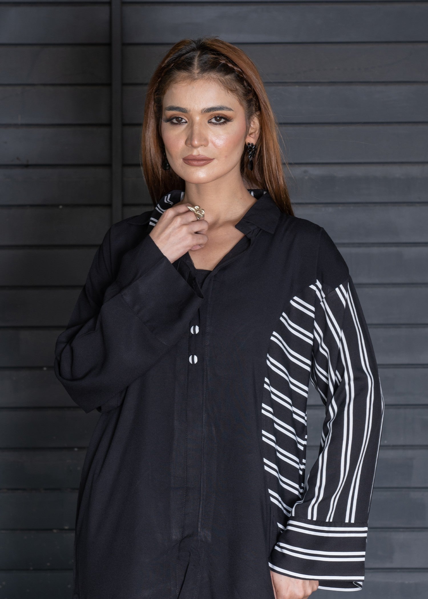 viscose Co ord Sets in Black