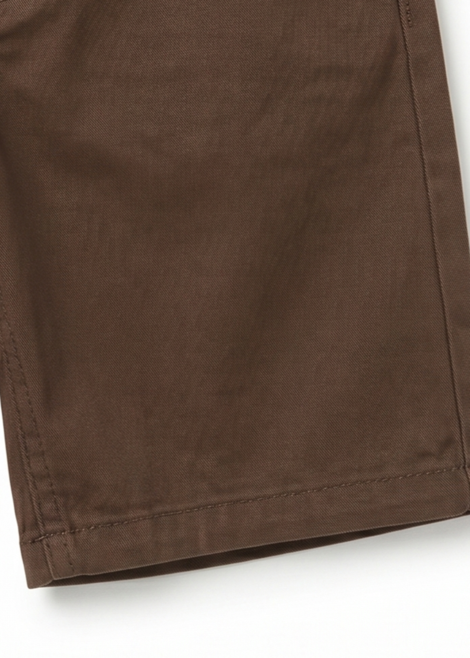 cotton Shorts in Brown