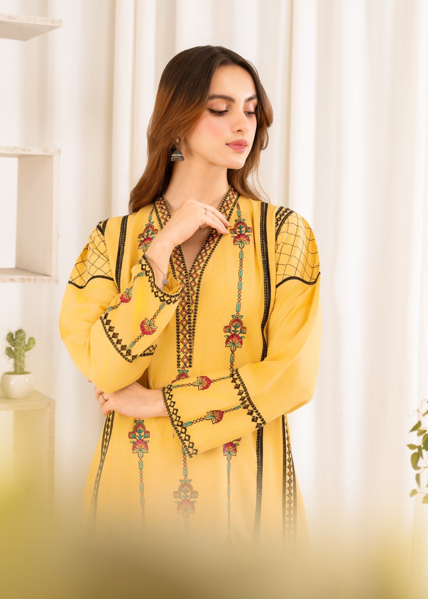 cotton viscose Co Ord Sets in Yellow