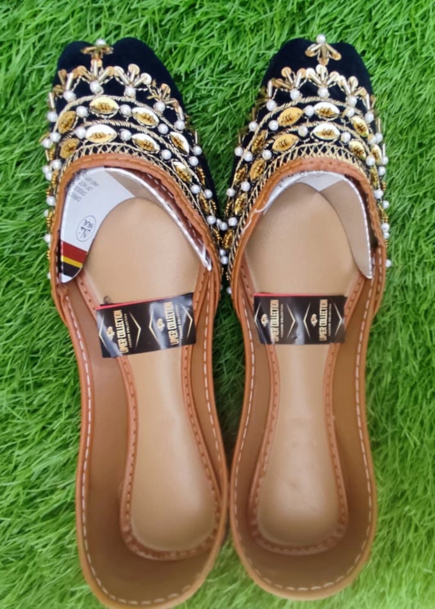 Khussa in Navy blue by - High Quality Women Khussa PEO3647