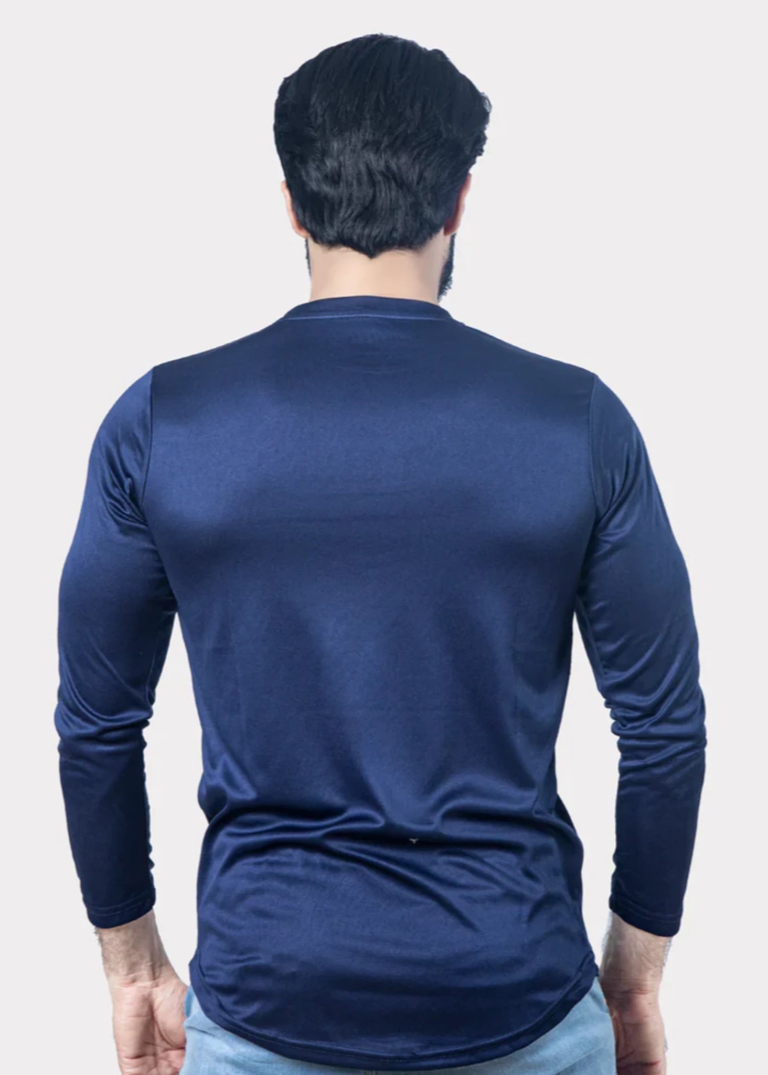 fleece T Shirt in Blue