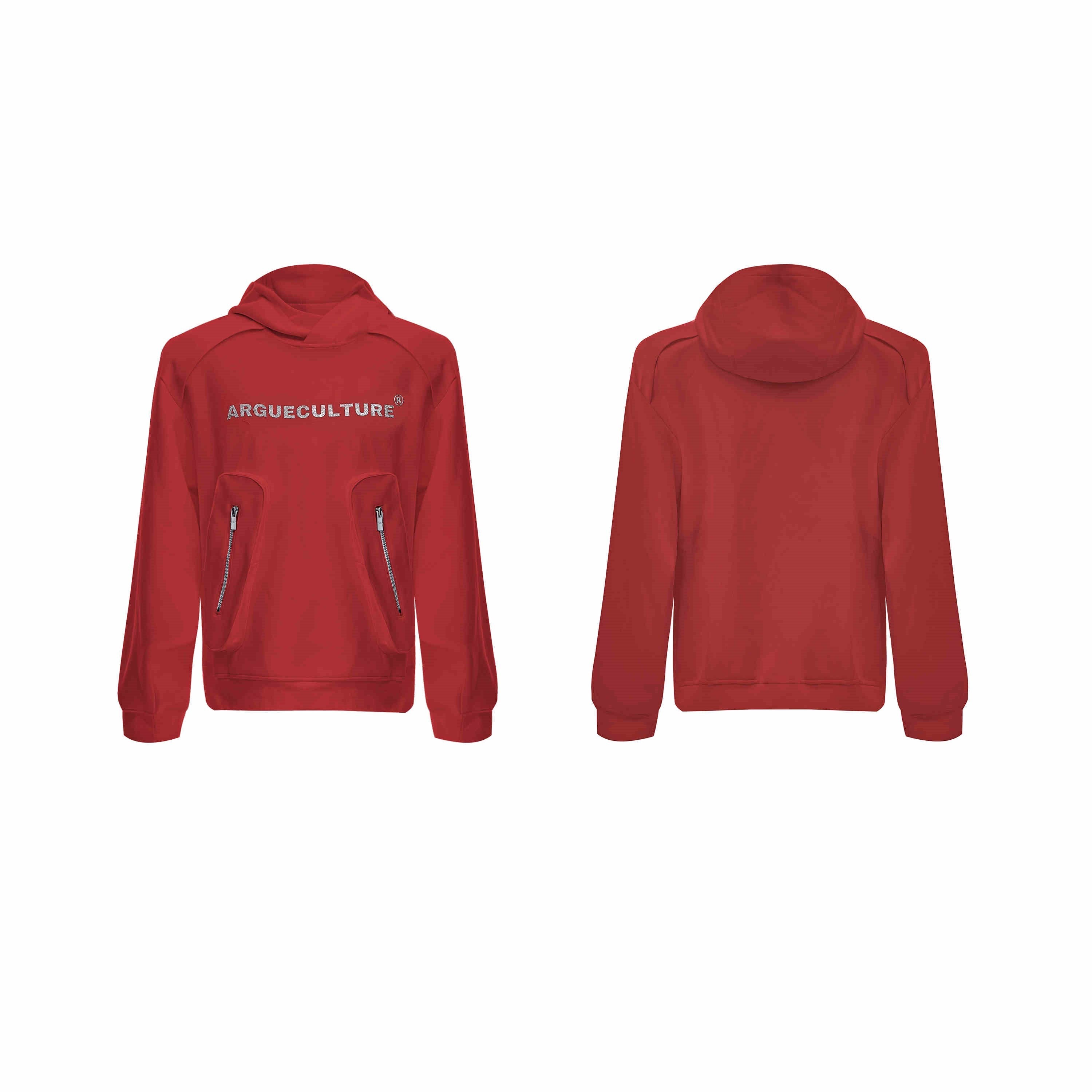 Pocket Heavy Hooded Sweater For Men