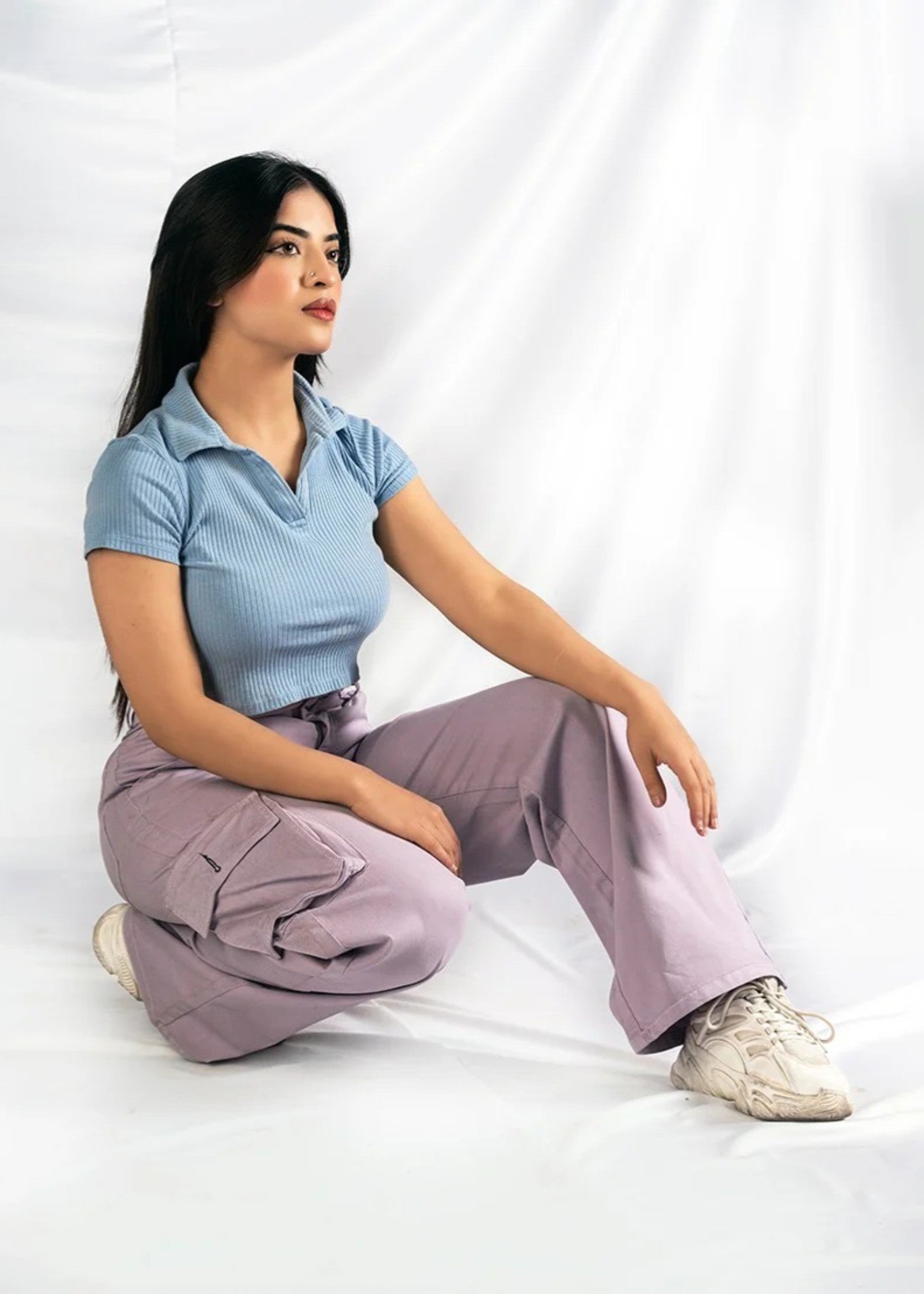 denim Jeans in Lilac