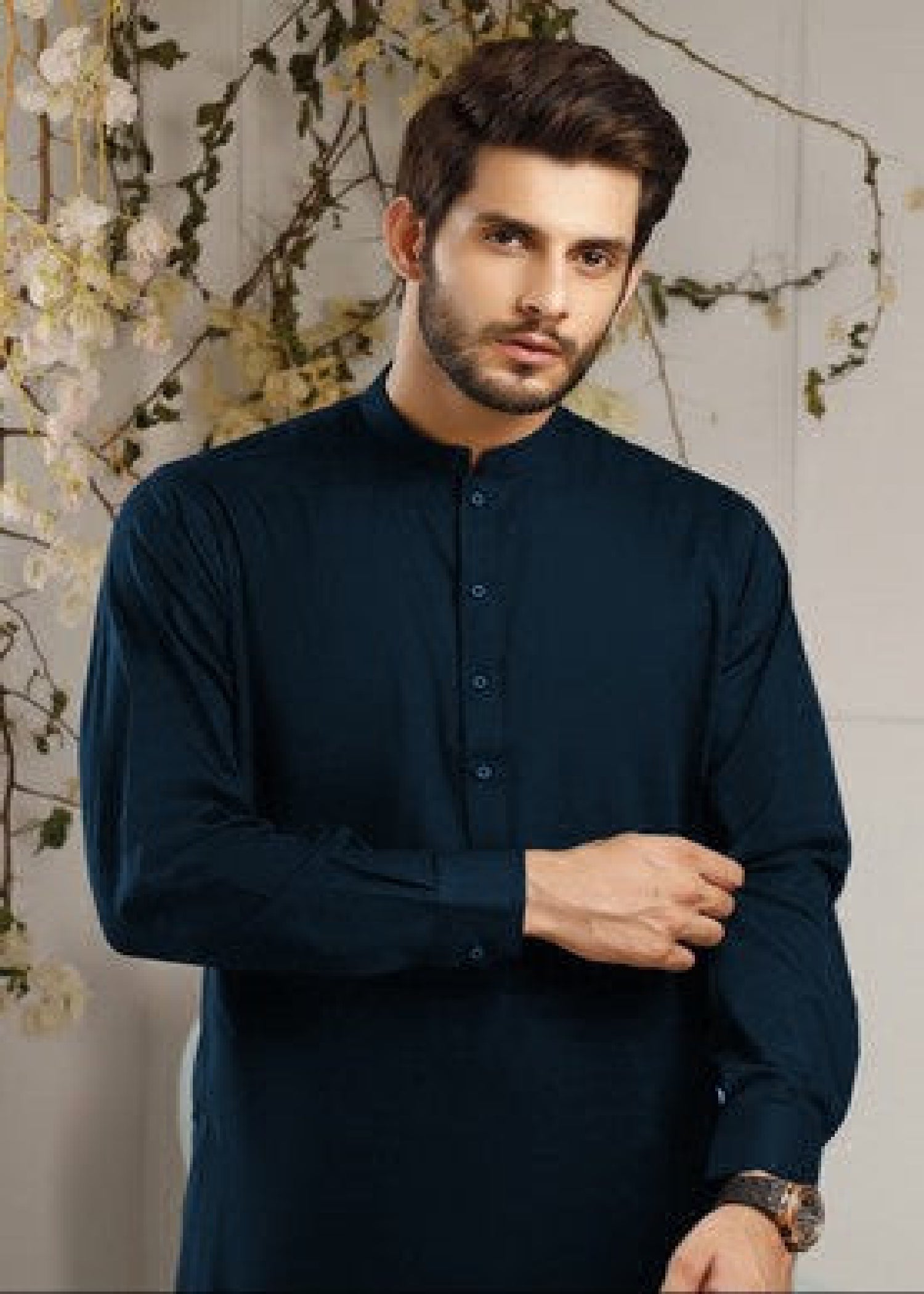 cotton Shalwar Kameez in Blue