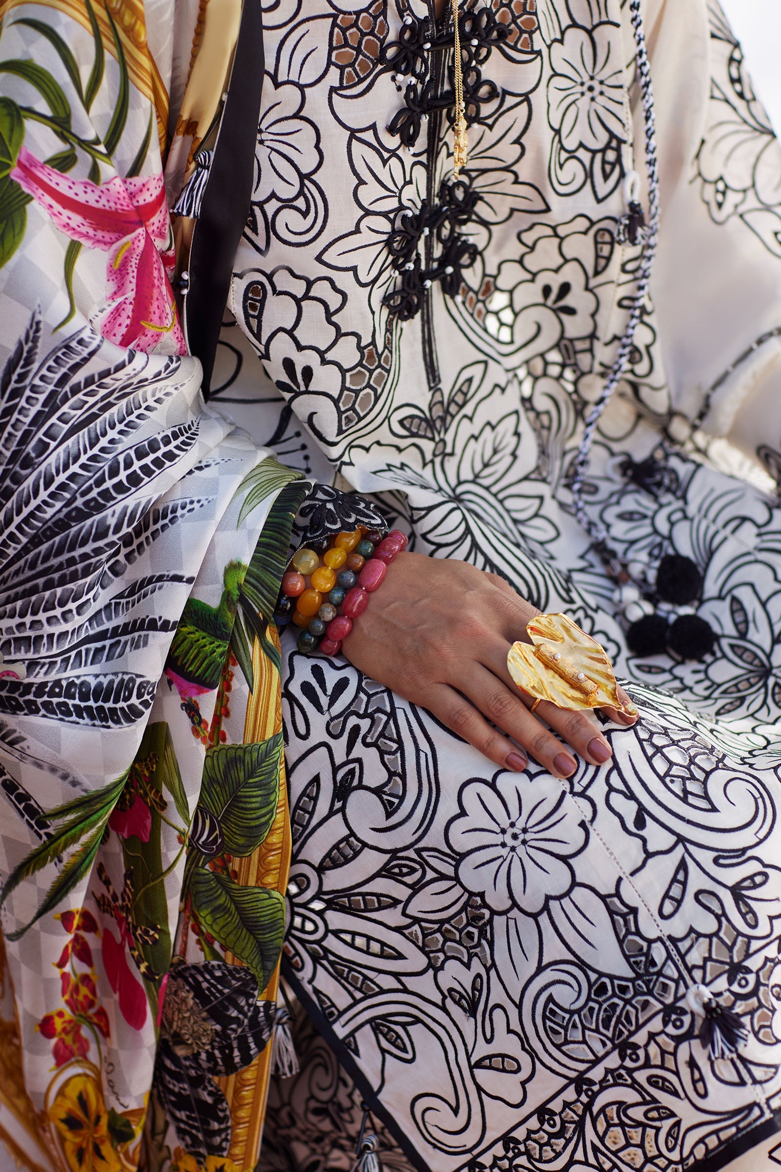 Kashmee Luxury Eid Lawn – ZEVARÉ (EL26-07 B)