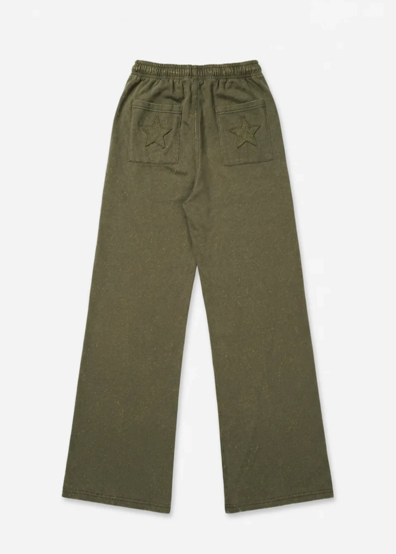 cotton Trousers in Olive green
