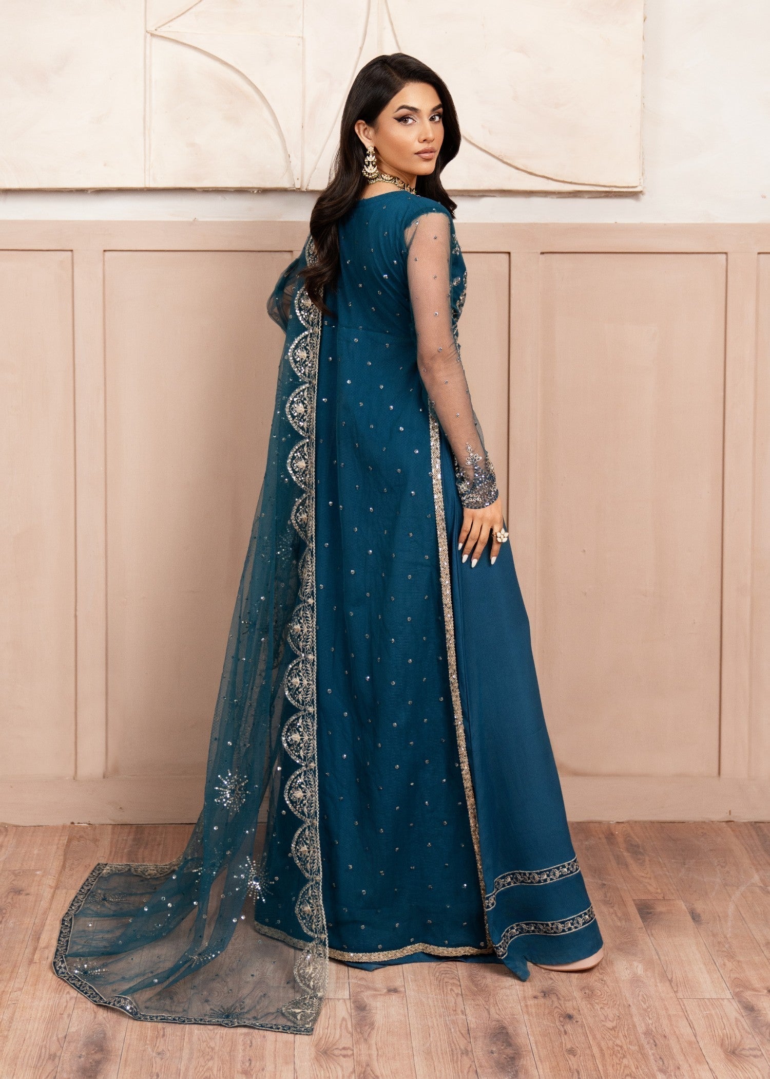 net Maxi in Teal