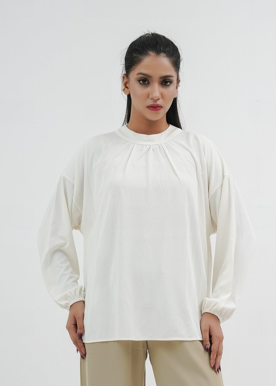 spandex Tunic in White