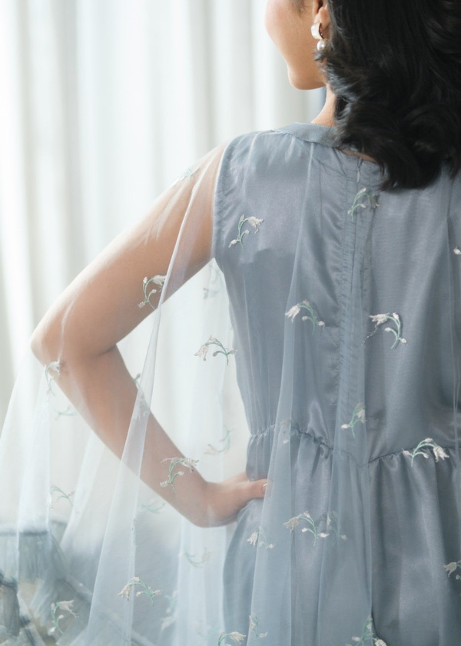 Jumpsuit in Ice blue