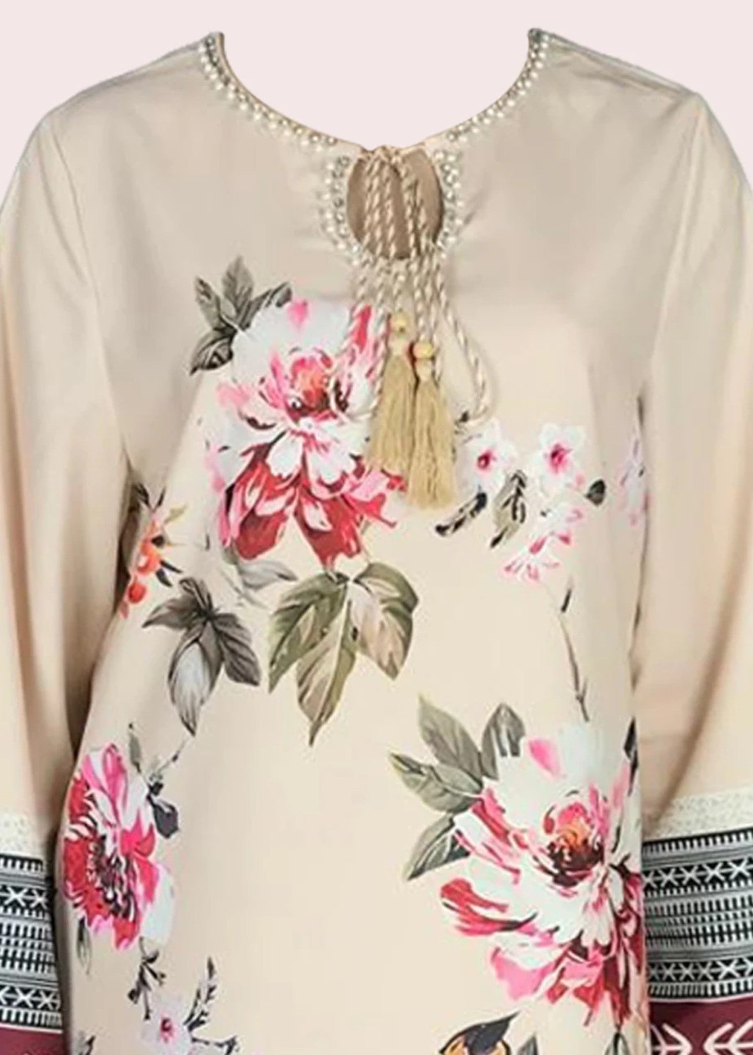 crepe Co Ord Sets in Cream
