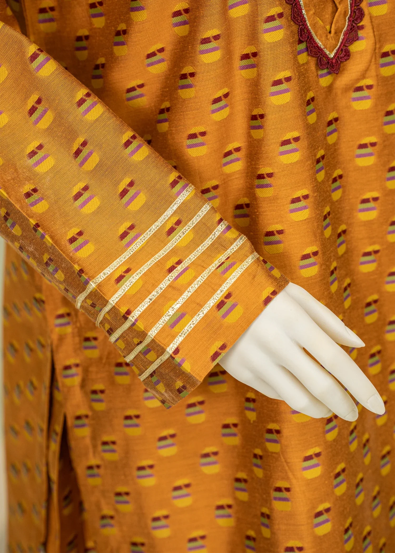 viscose Co Ord Sets in Mari gold, honey