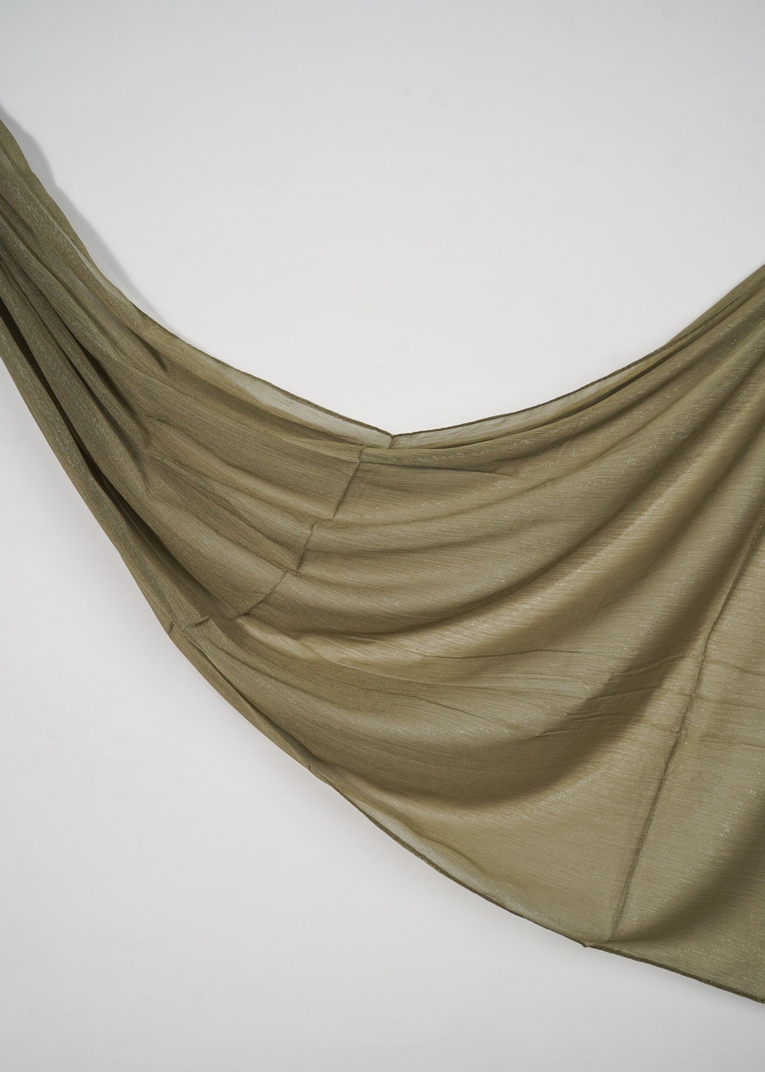 chiffon Hijab in Olive green