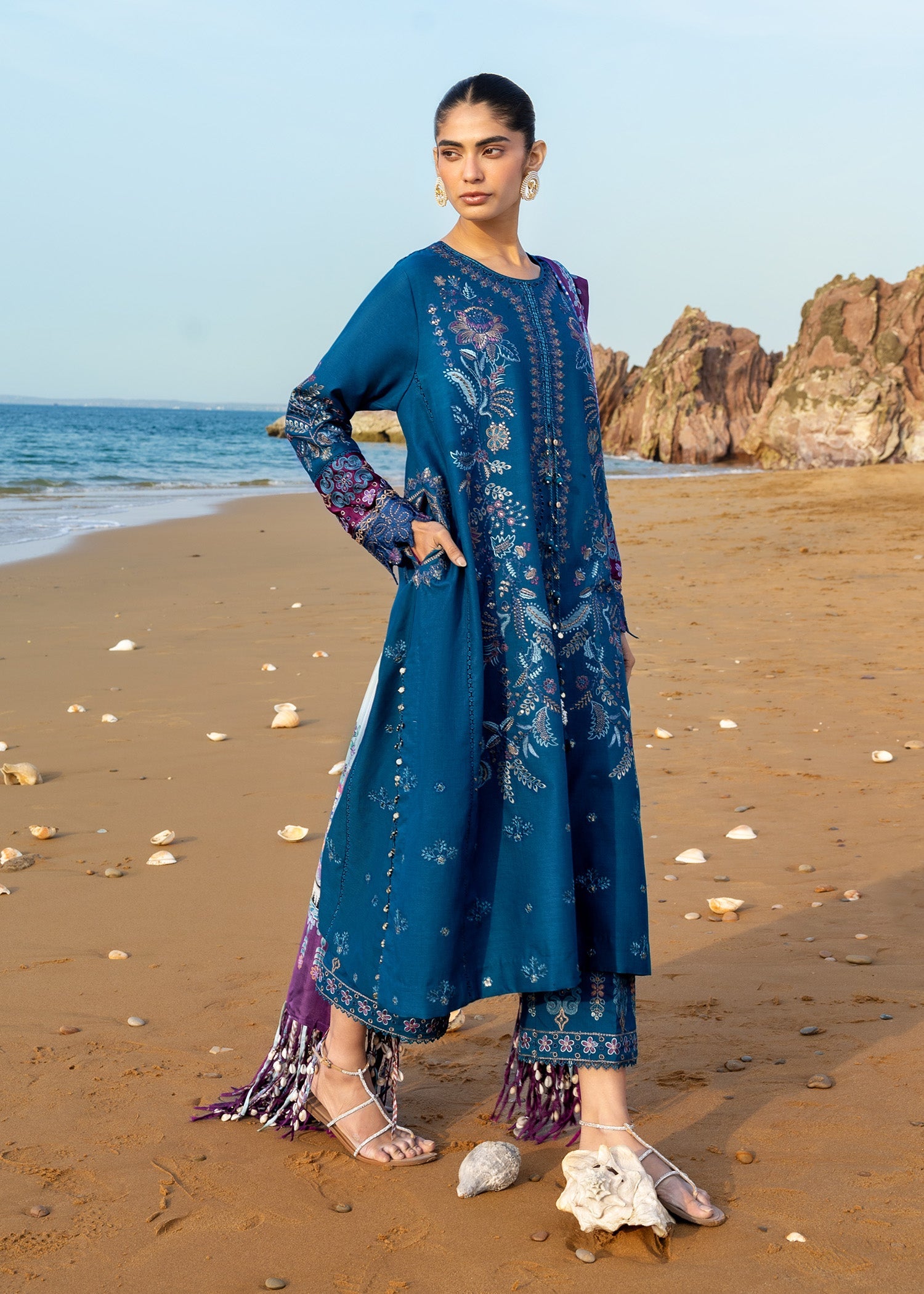 Festive Luxury Lawn – Shehnaaz