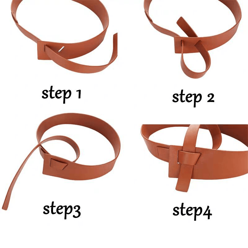 Ladies Outerwear Extra Wide Decorative Shirt Coat with Skirt Fashion Versatile Belt Accessories