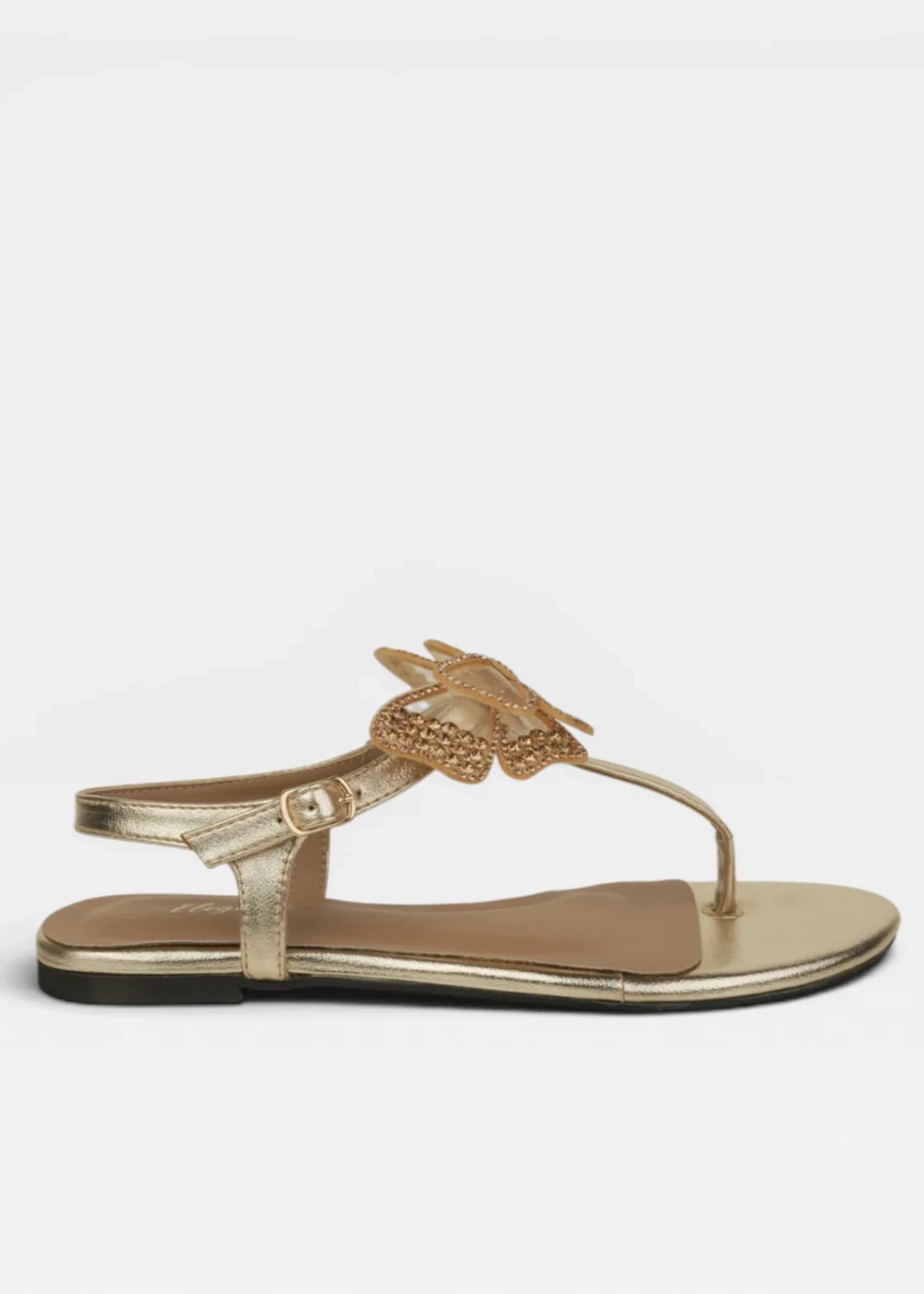 Sandals in Gold by - High Quality Women Sandals TNR9294