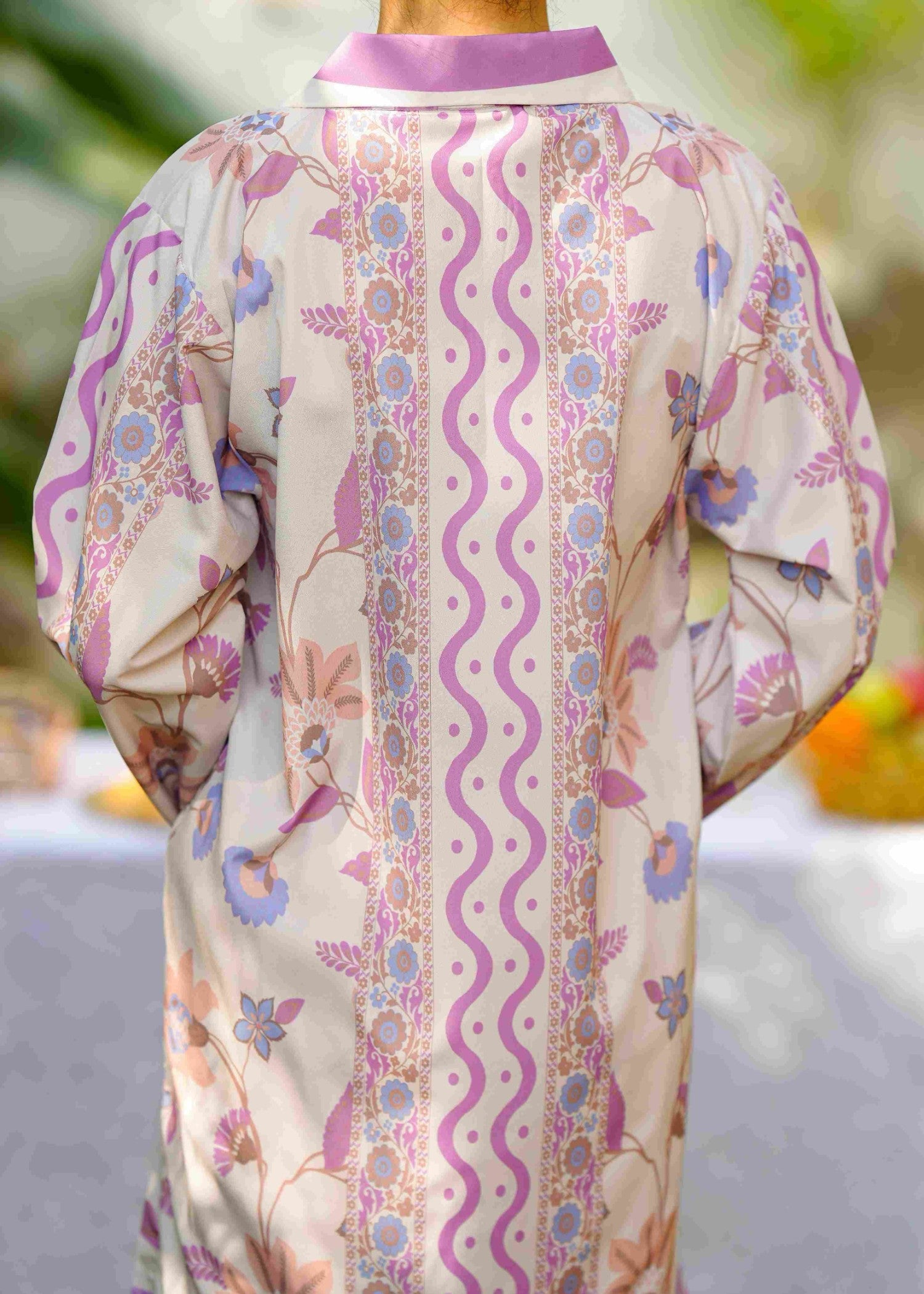 crepe Co Ord Sets in Lavender - view 8
