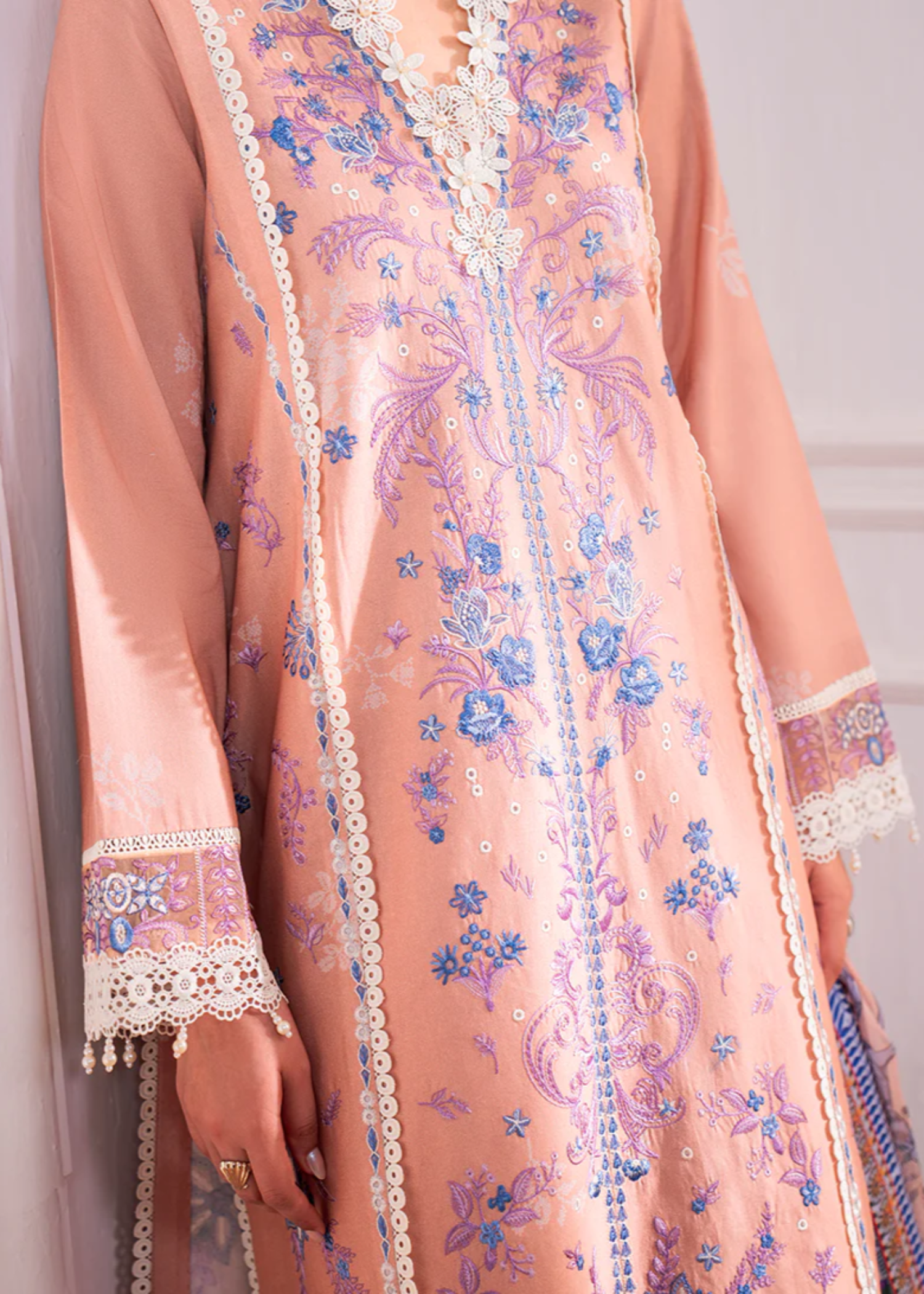 cambric Unstitched in Rose pink