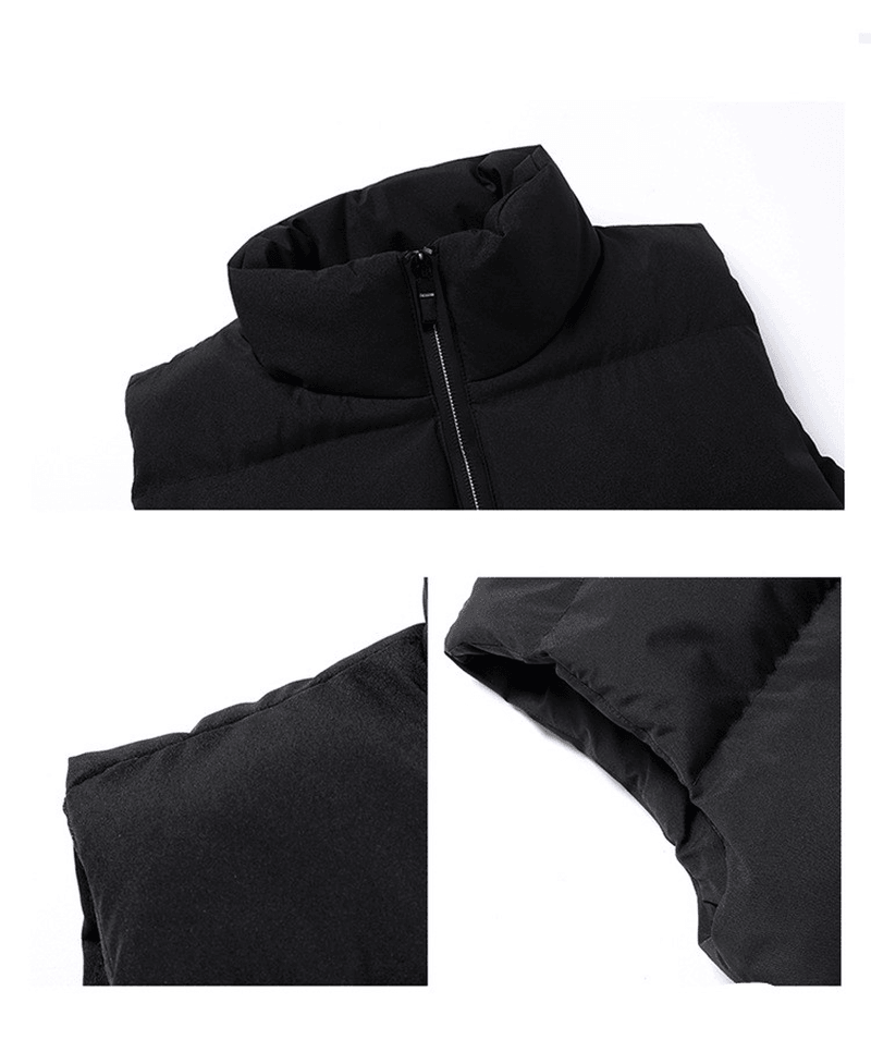 Down Cotton Vest Men'S Autumn Ad Winter Thickening Leisure