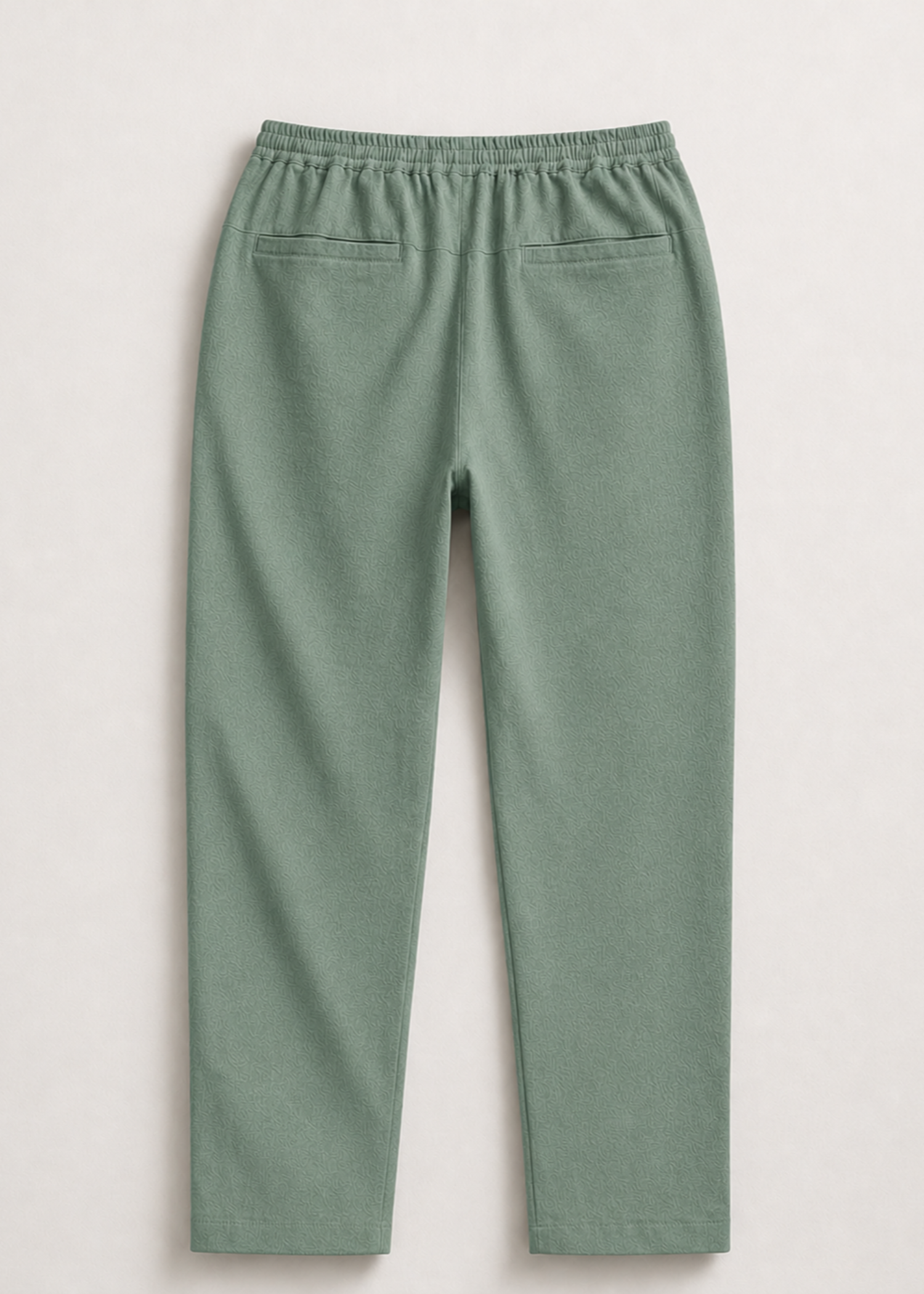 cotton linen Trousers in Pistachio green