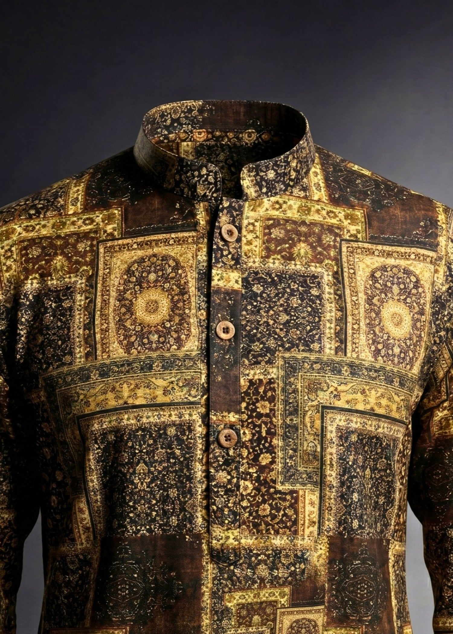polyester Kurta in Multi