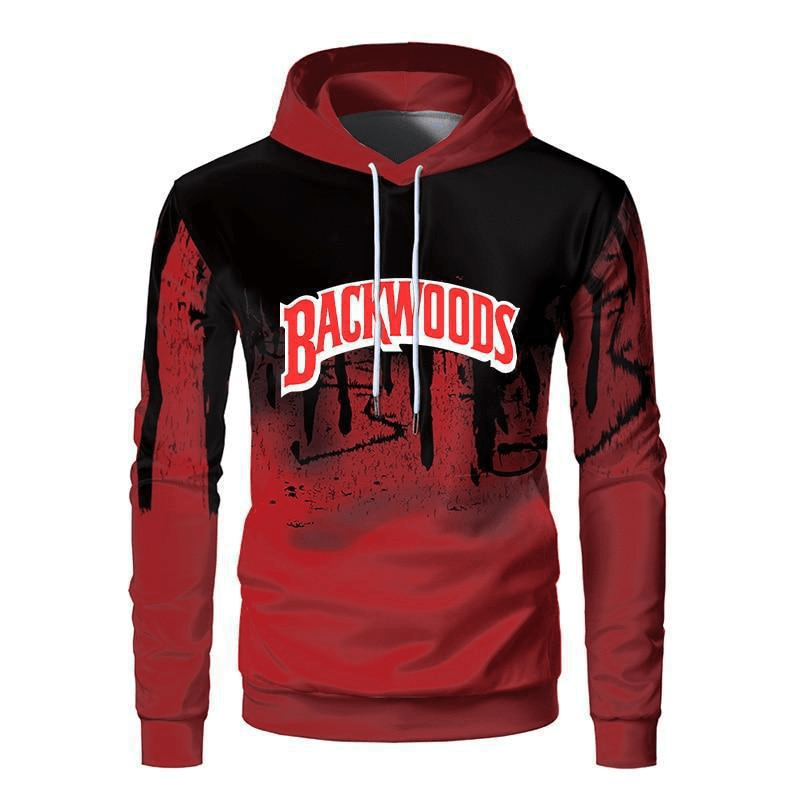 Fashion Long-Sleeved Loose Hooded Sweater